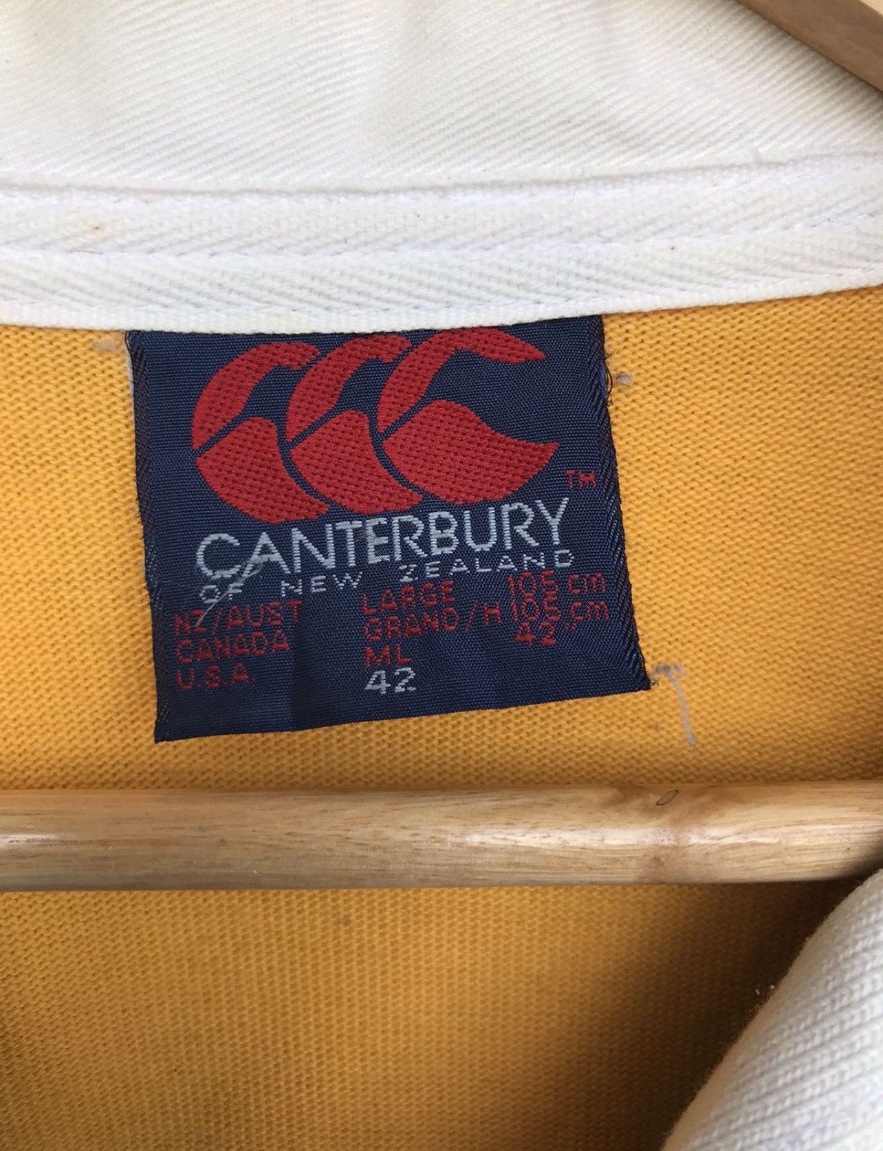 Canterbury of New Zealand Vintage 90s Centerbury Of New Zealand Polo Rugby Size M Size US M / EU 48-50 / 2 - 3 Thumbnail