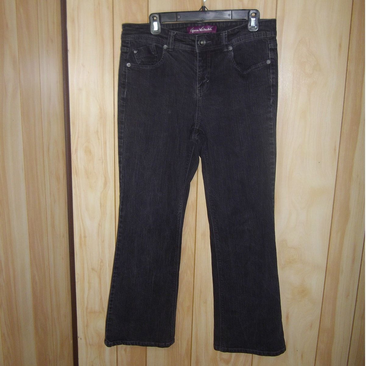 Gloria Vanderbilt Gloria Vanderbilt Denim Mid-Rise Wide Leg Jeans 12P Size 33" - 1 Thumbnail