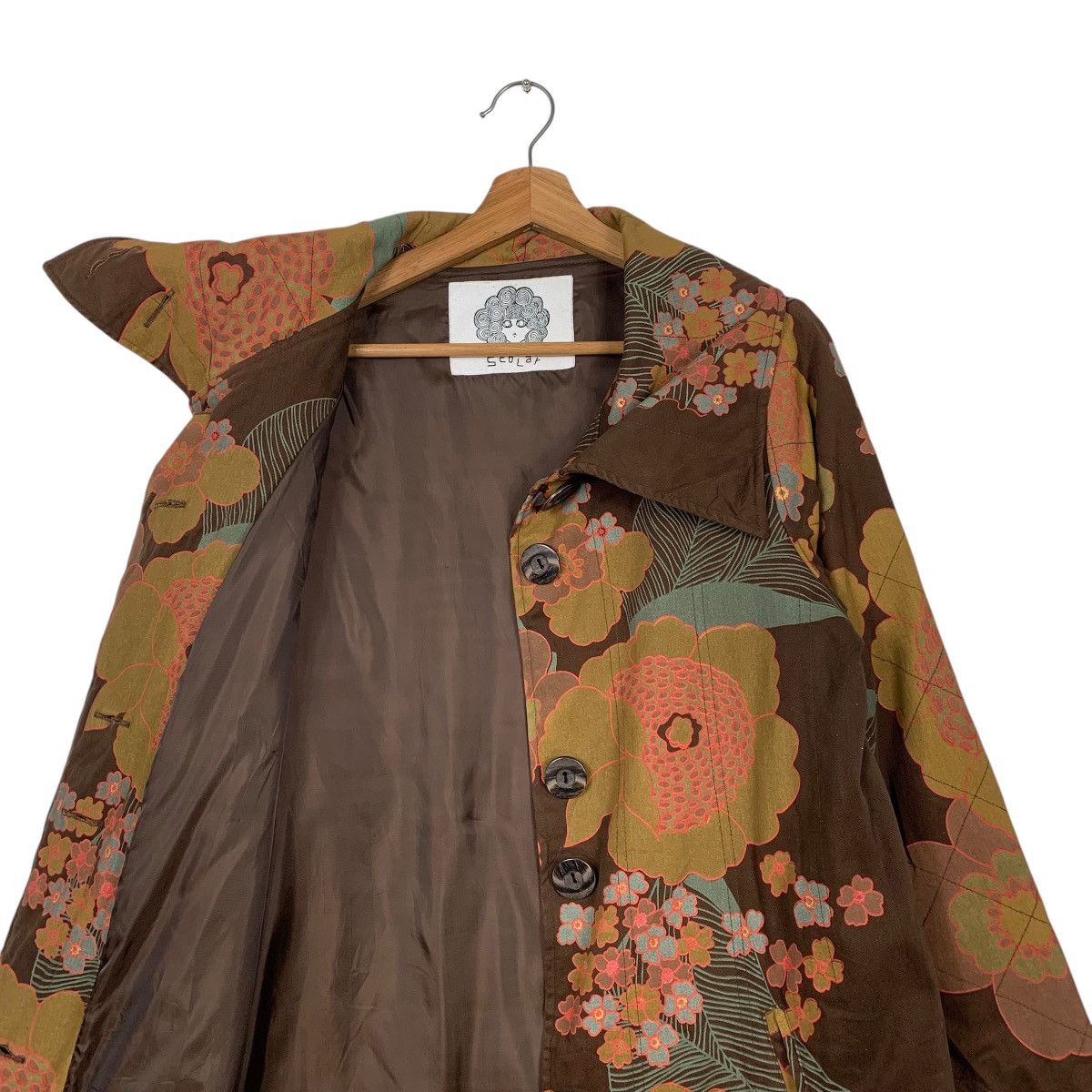 Japanese Brand Japanese Brand Scolar Fullprint Flower Motive Coat Size M / US 6-8 / IT 42-44 - 11 Thumbnail