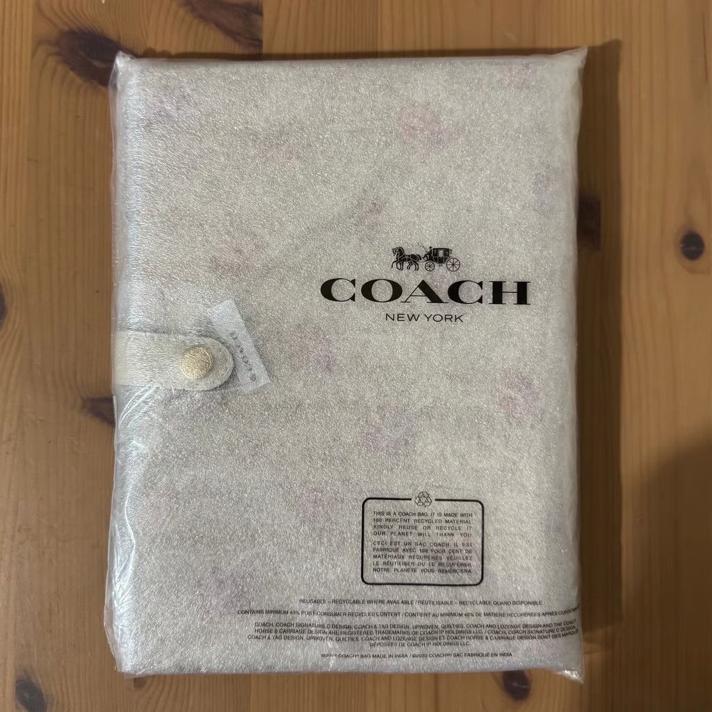 Coach NOTEBOOK IN SIGNATURE CANVAS WITH FLORAL PRINT (COACH CAO58) Size ONE SIZE - 14 Thumbnail