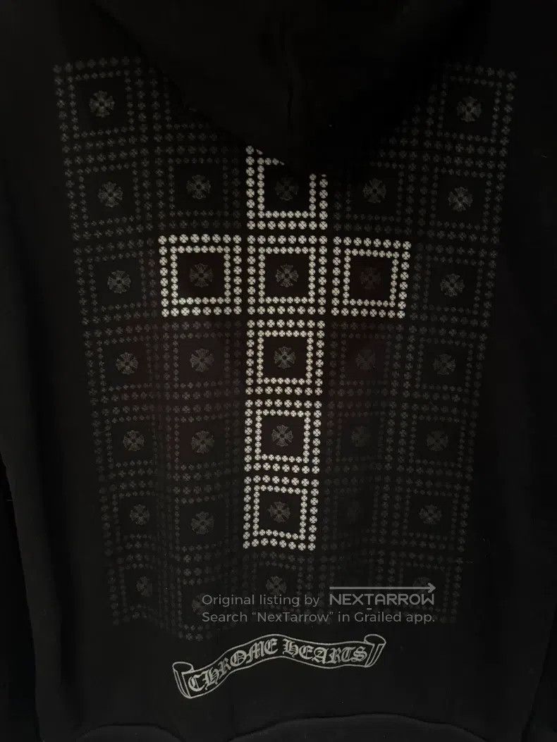 Chrome Hearts CHROME HEARTS Size S Cross-stitch cross printed coat hoodie Size US S / EU 44-46 / 1 - 3 Thumbnail