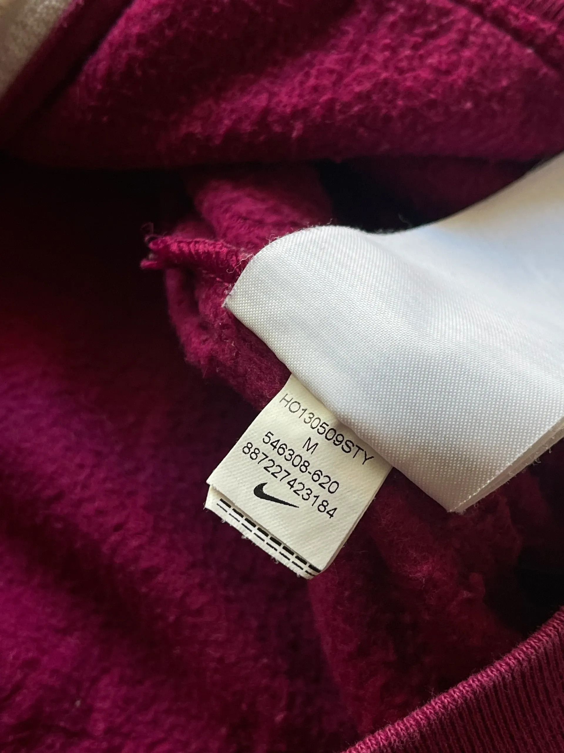 Nike Nike 2013 Sz M Sweatsuit Purple Rare Pants + Zip Sweatshirt Size 40L - 6 Thumbnail