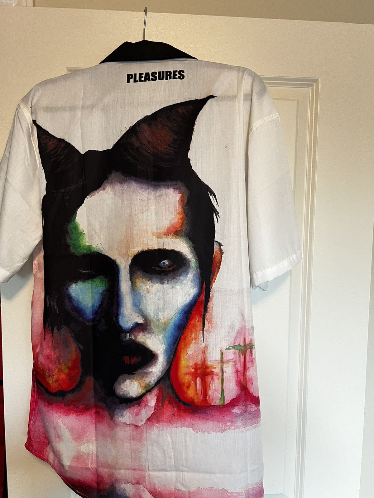 Pleasures Pleasures Marilyn Manson button up Size US M / EU 48-50 / 2 - 4 Thumbnail