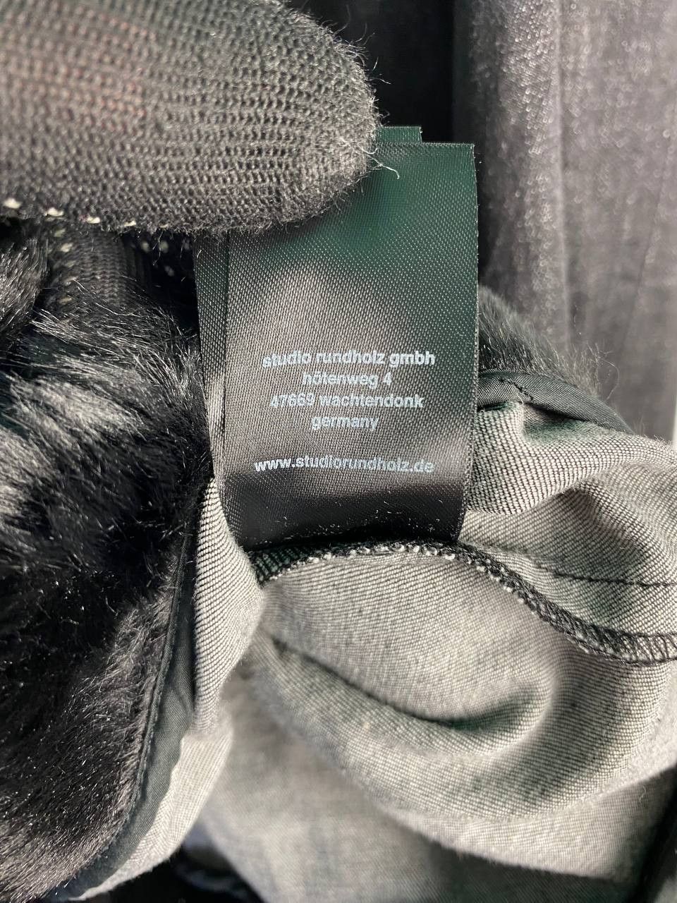 Black Label × Rundholz RUNDHOLZ Black Oversized Lagenlook Faux Fur Coat Jacket Sz S Size S / US 4 / IT 40 - 8 Thumbnail