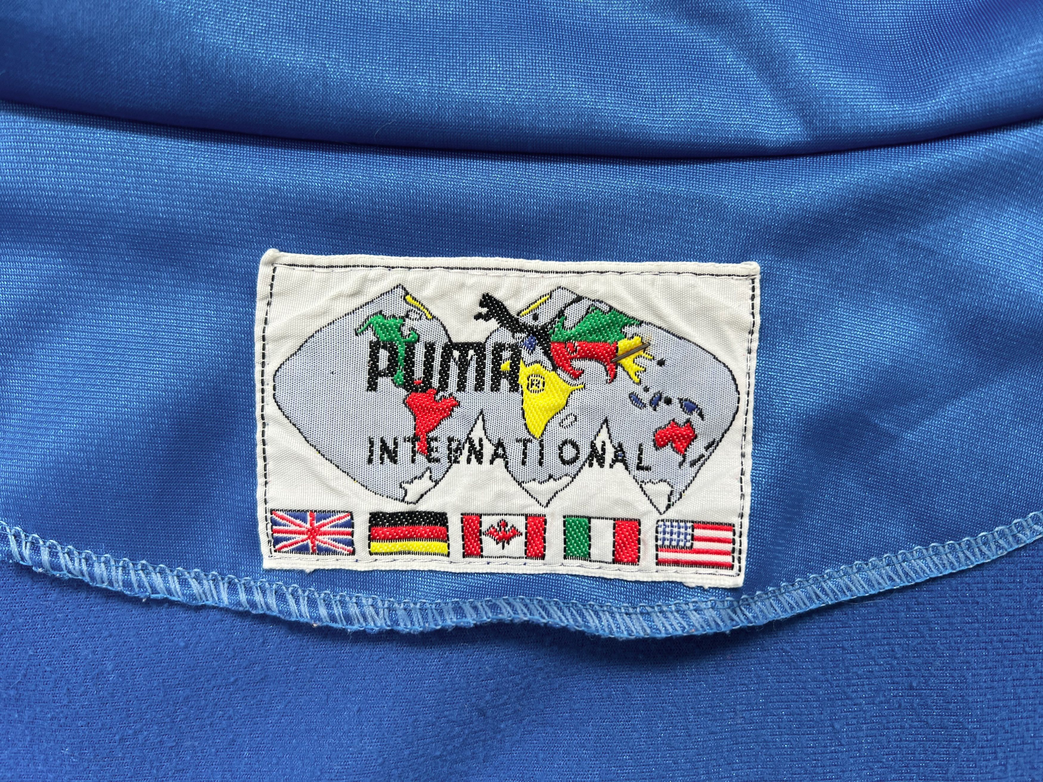 Puma × Vintage Vintage Puma International Track Jacket L/XL 80s 90s Size US L / EU 52-54 / 3 - 21 Thumbnail