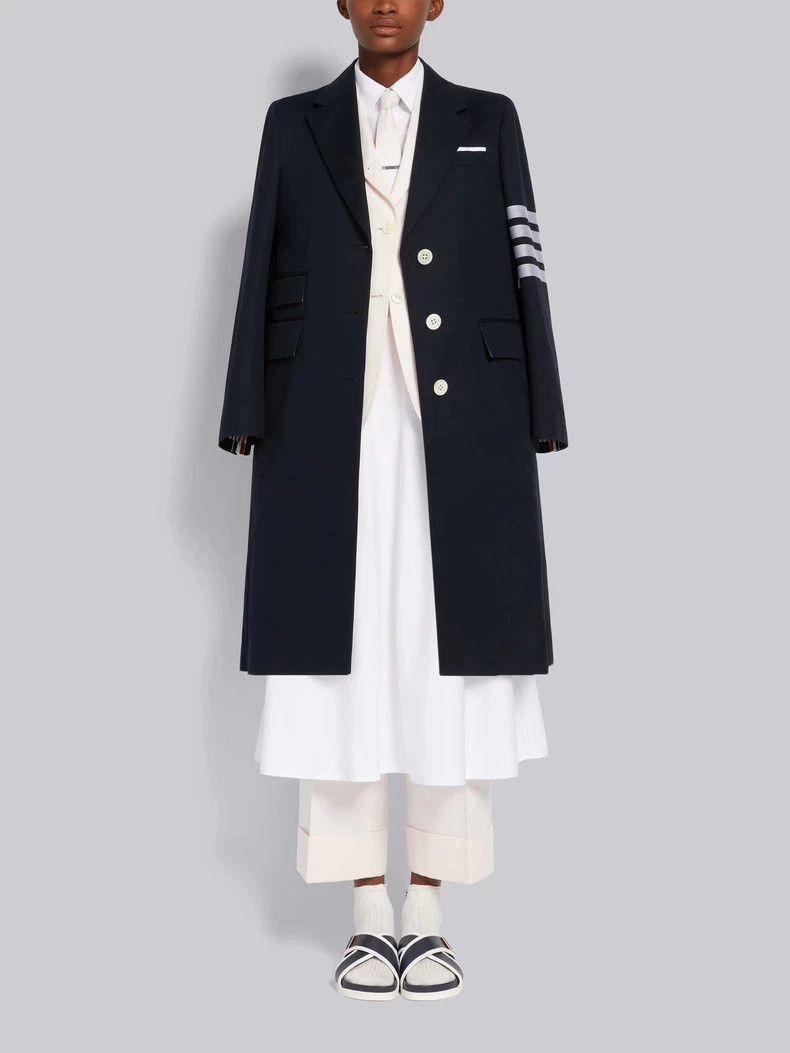 Thom Browne Thom Browne Long coat Size S / US 4 / IT 40 - 1 Thumbnail