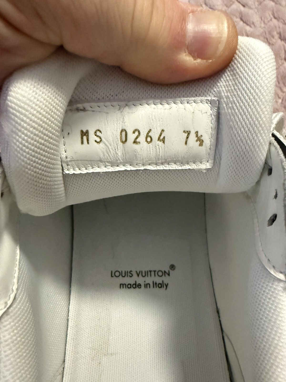 Louis Vuitton LV Trainer Sneaker (White/Black) Size US 8.5 / EU 41-42 - 4 Thumbnail