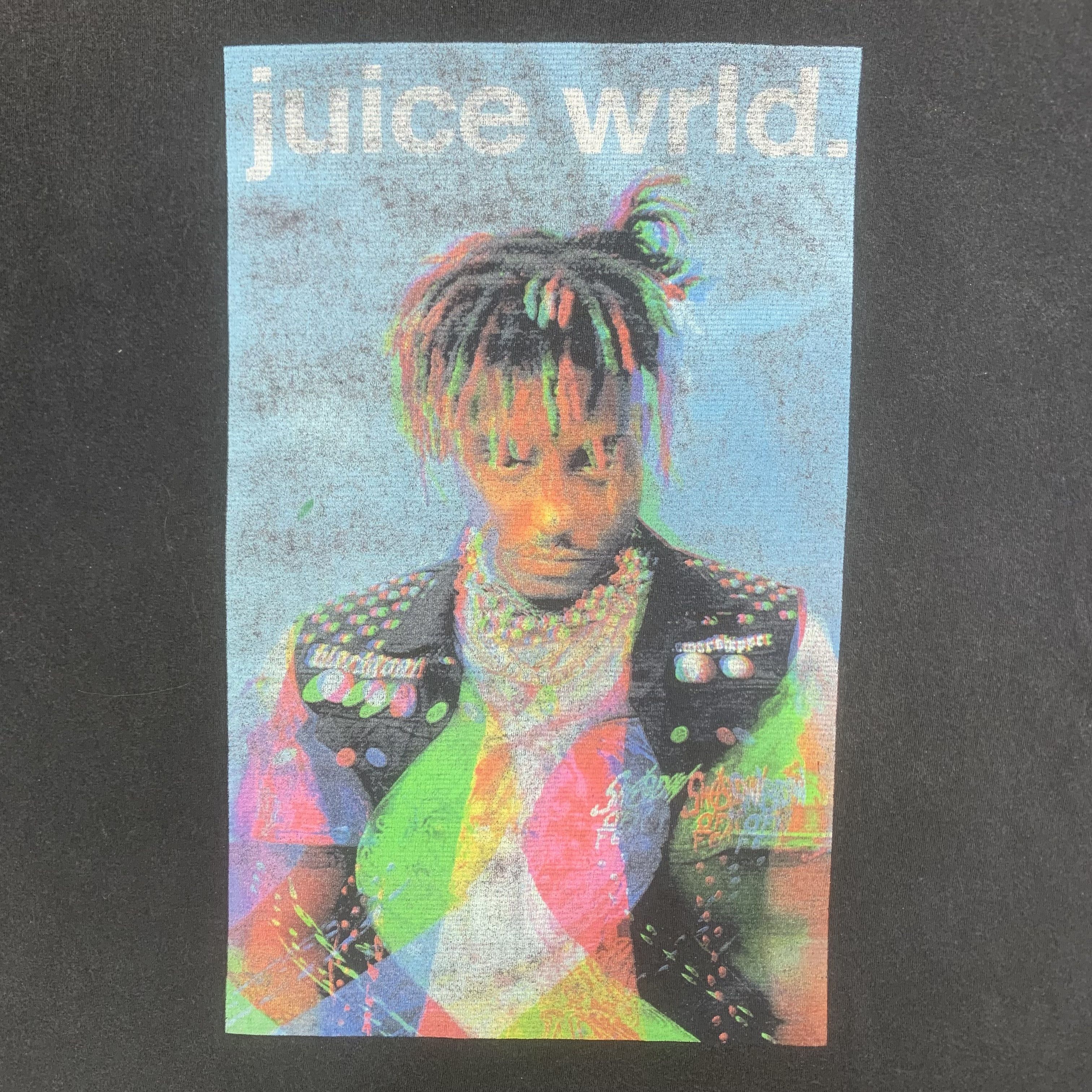 Vintage Juice Wrld Black Tee Shirt - R010 Size US XL / EU 56 / 4 - 2 Thumbnail