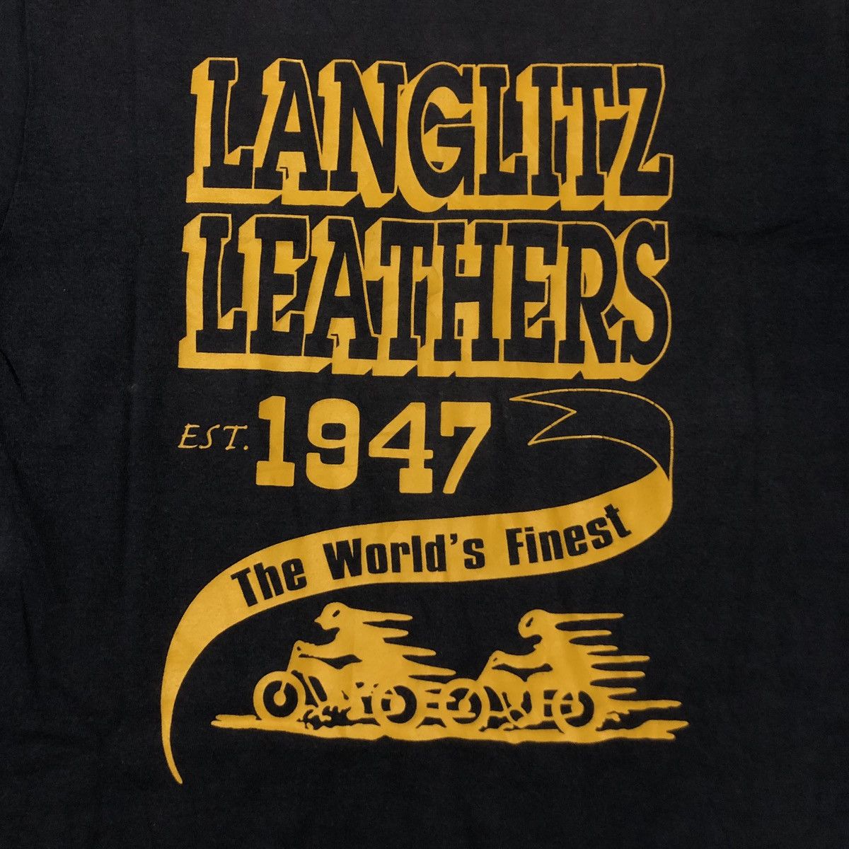 Indian Motorcycle × Vintage Combo 2pcs Langlitz Leather Tee Shirt Size US S / EU 44-46 / 1 - 3 Thumbnail