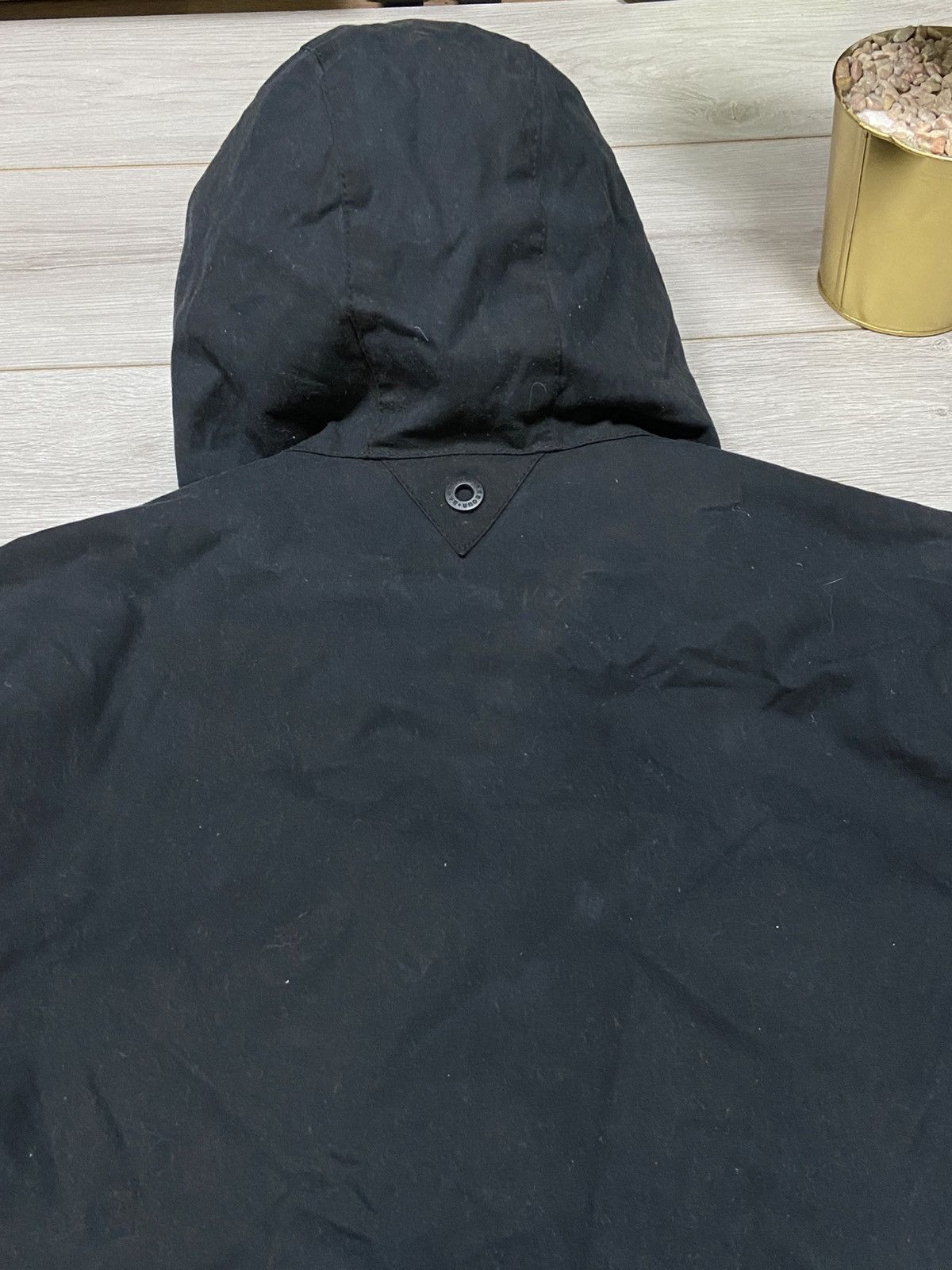 Barbour Barbour Oakum Wax Jacket Navy Waxed Cotton England Style Size US XL / EU 56 / 4 - 17 Thumbnail