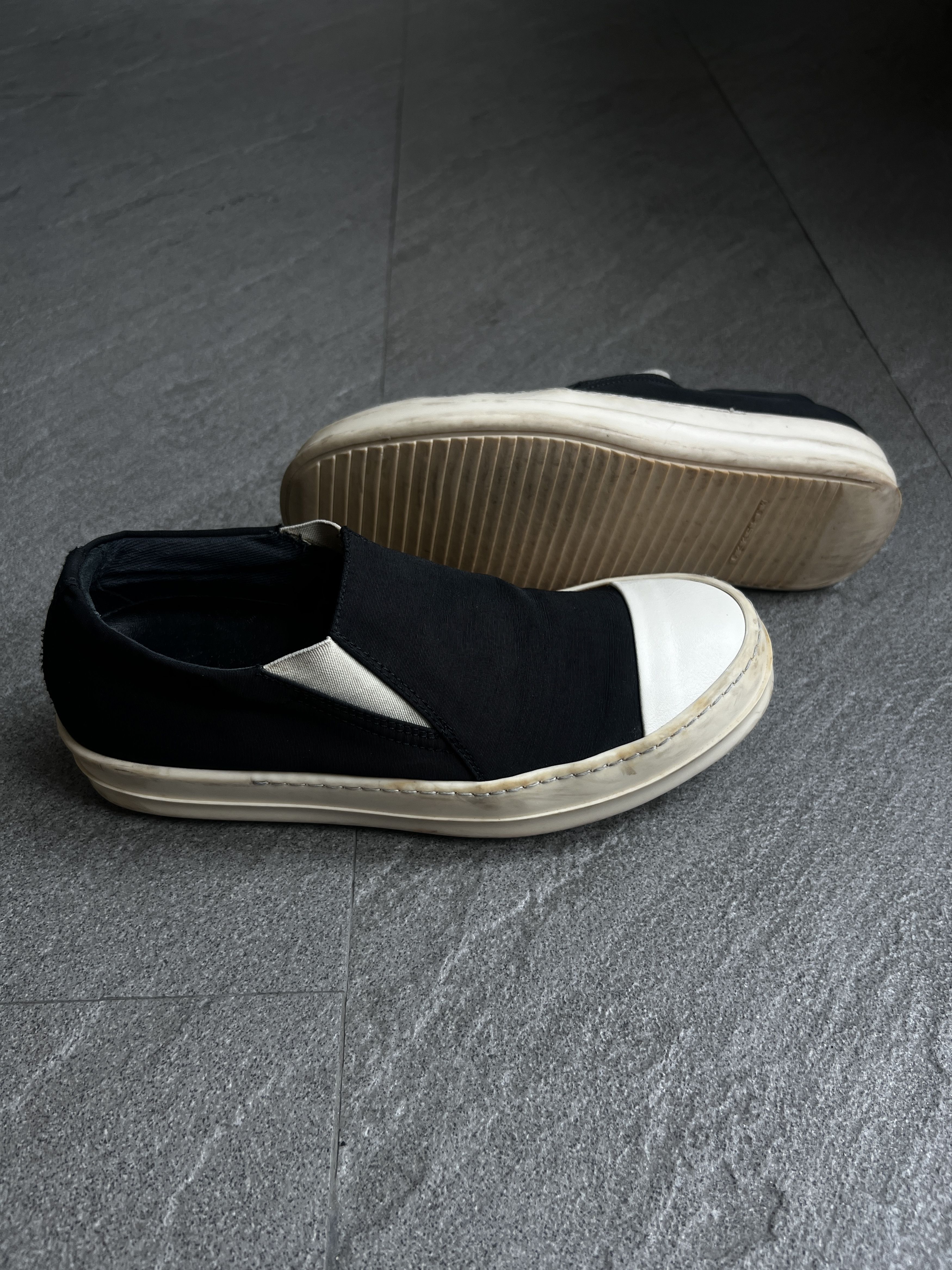 Rick Owens Drkshdw Rick Owens DRKSHDW Slip On Sneakers EU39.5 Size US 6.5 / EU 39-40 - 3 Thumbnail