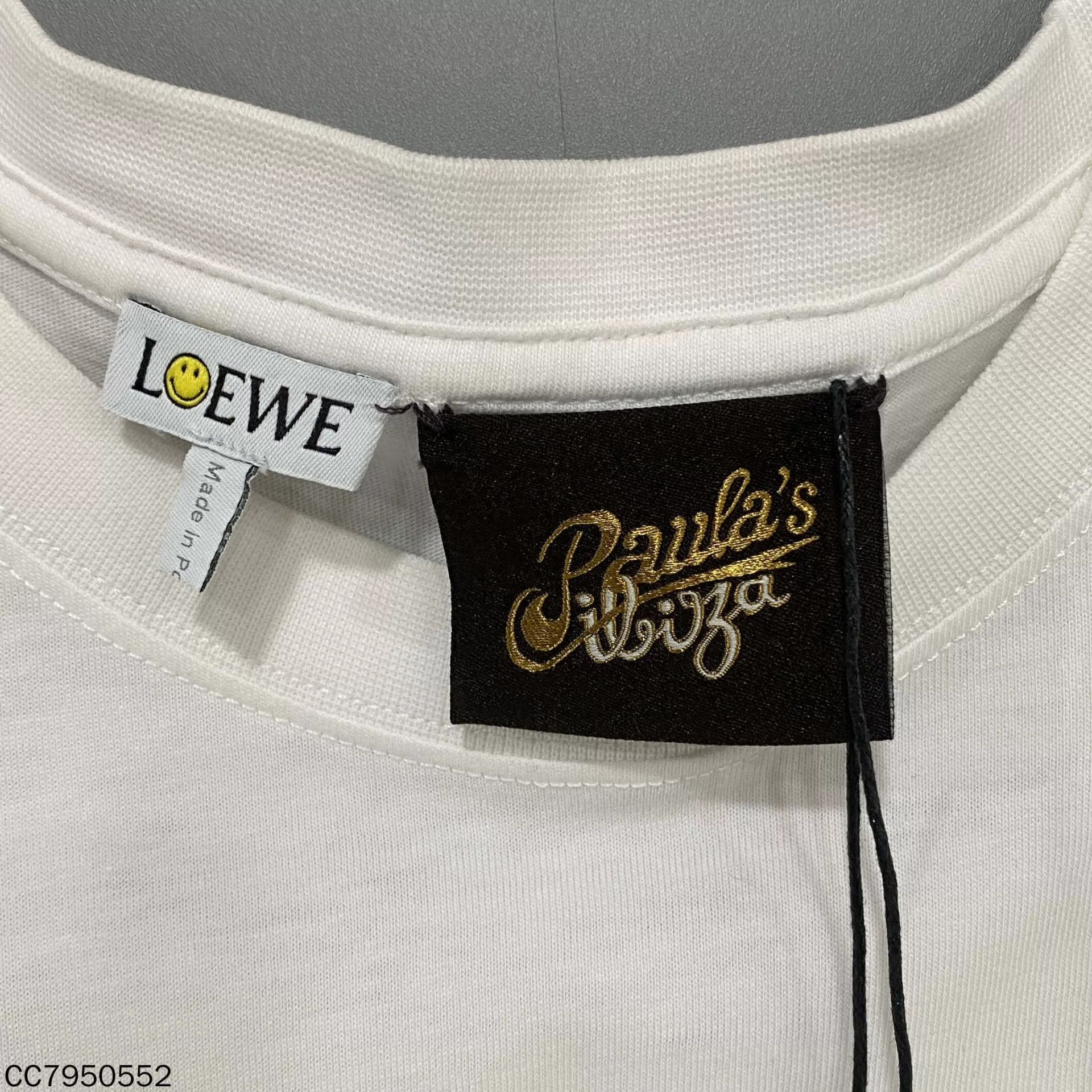 Loewe LOEWE Smiley Logo Short Sleeve Tee 95 New S Size S / US 4 / IT 40 - 4 Thumbnail
