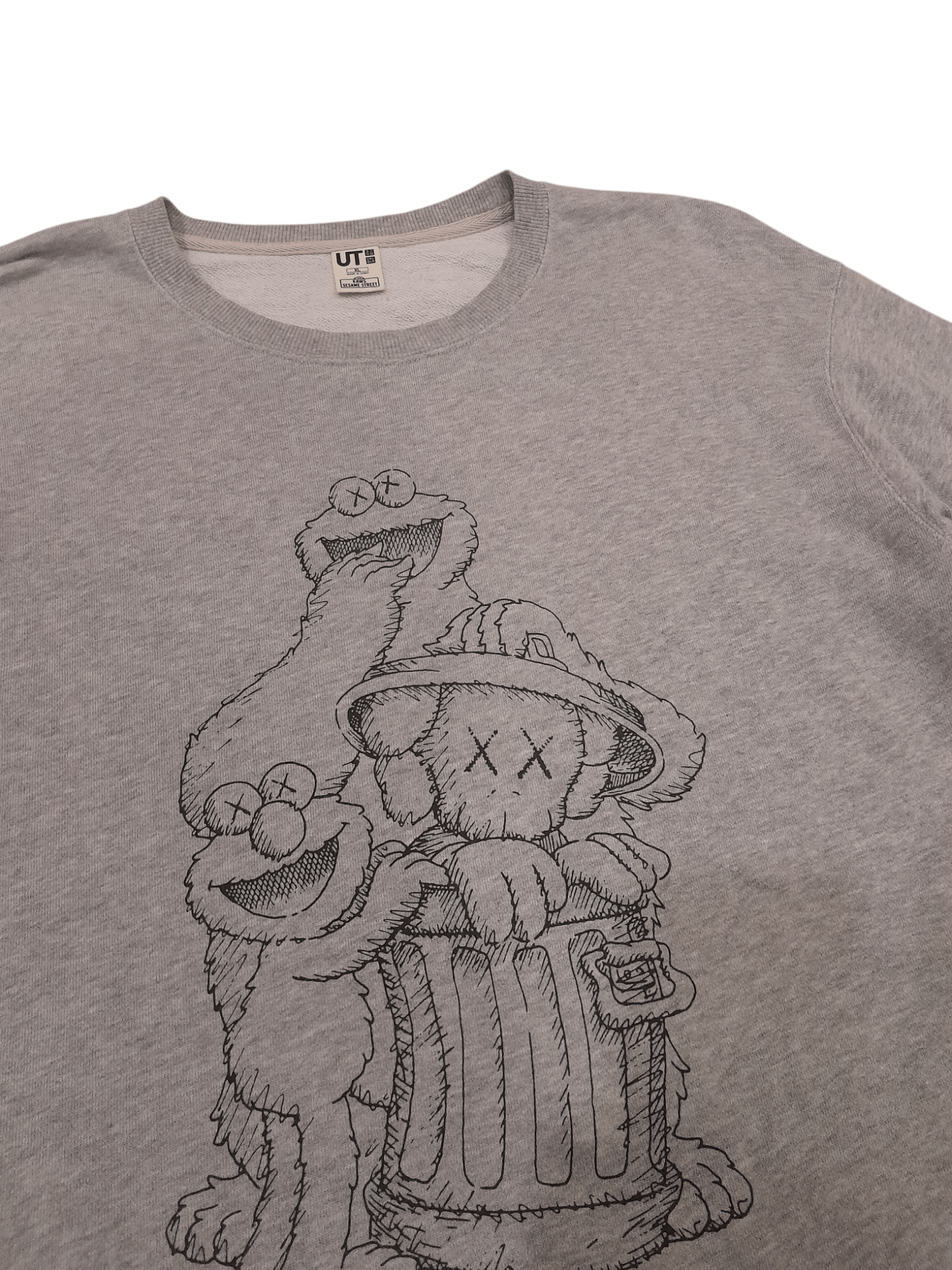 Kaws Kaws Brian Donnelly X Sesame Street Sweatshirt (F457) Size US XL / EU 56 / 4 - 3 Thumbnail