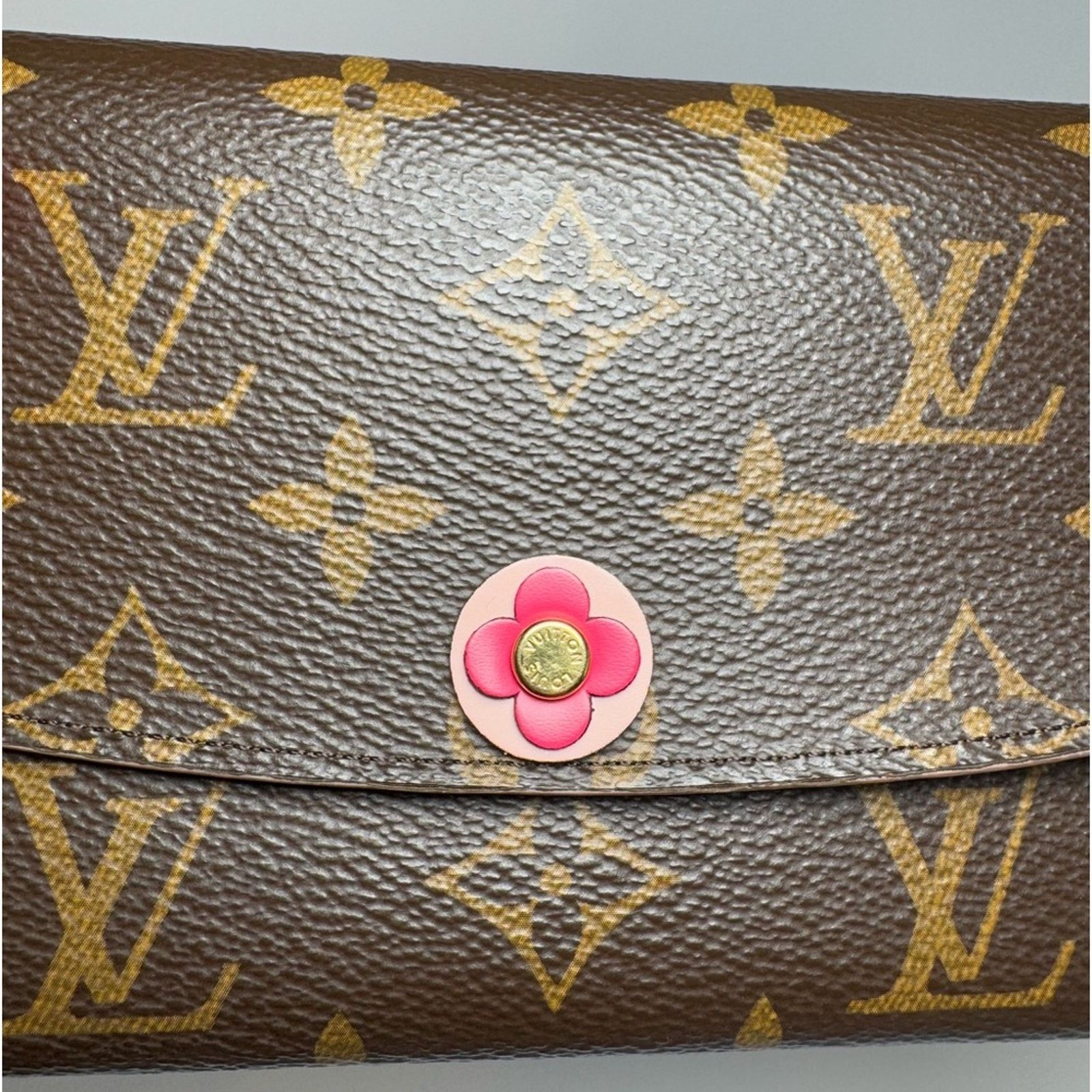 Louis Vuitton Louis Vuitton Emilie Bloom Pink Fuchsia Monogram Wallet Size ONE SIZE - 6 Thumbnail