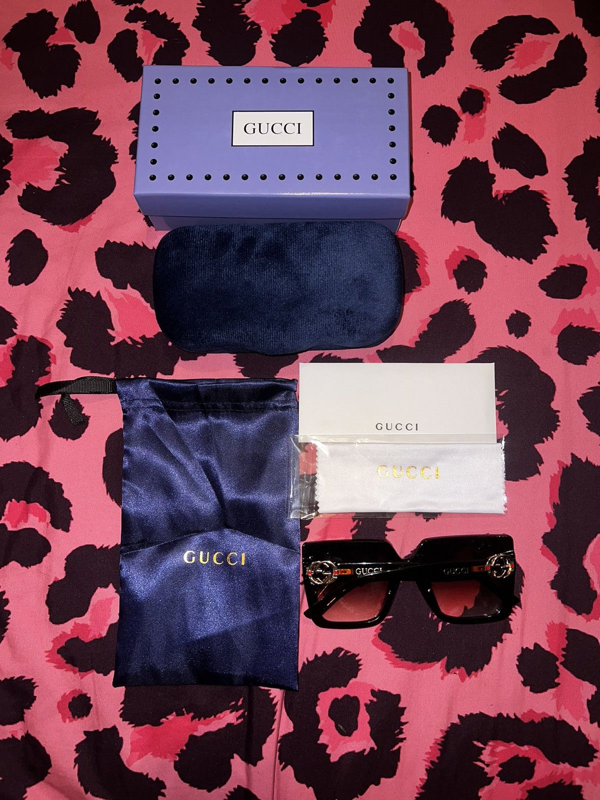 Gucci Gucci sunglasses Size ONE SIZE - 4 Thumbnail