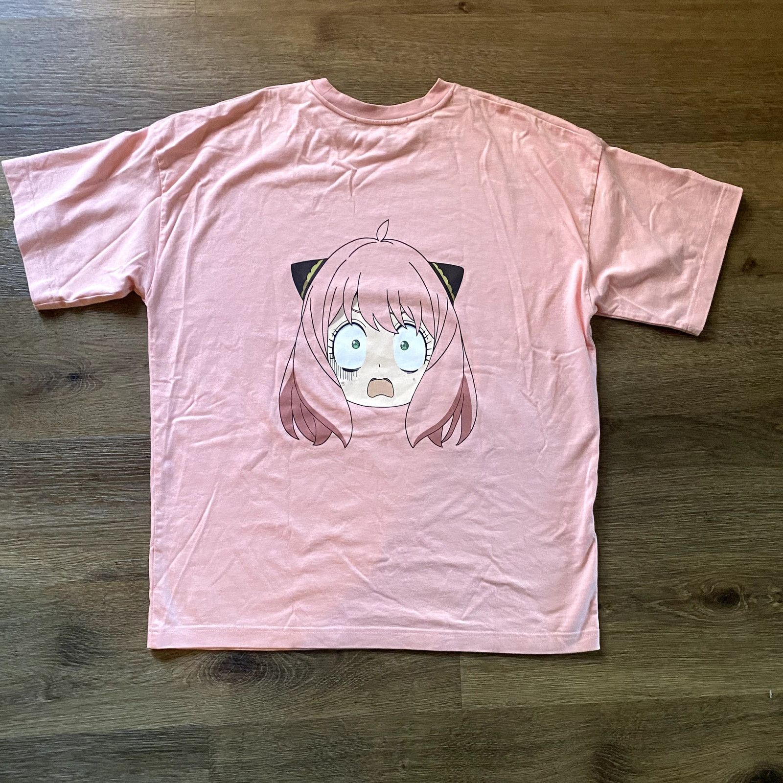 Other Spy Family Anya Forger Anime Pink Tee Shirt Size US M / EU 48-50 / 2 - 7 Thumbnail