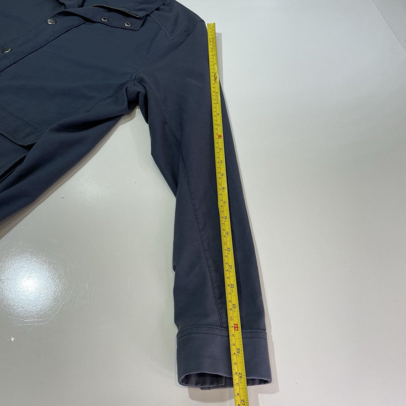 TravisMathew TRAVIS MATHEW Men's Steel Blue Mock Neck Zip Jacket Size M Size US M / EU 48-50 / 2 - 5 Thumbnail