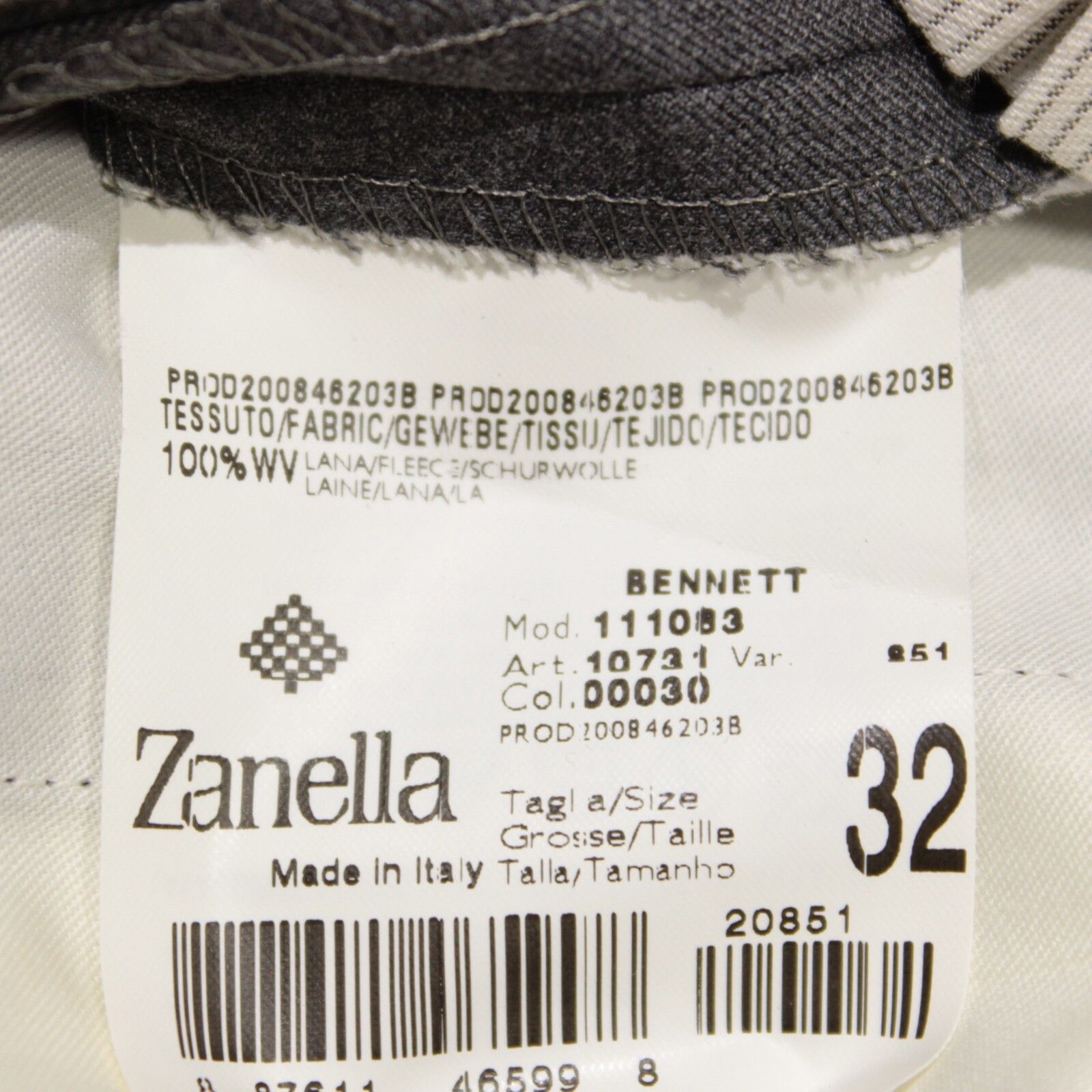 Zanella Zanella New with tags Dress Pants Size 32 US In Gray Size US 32 / EU 48 - 6 Thumbnail