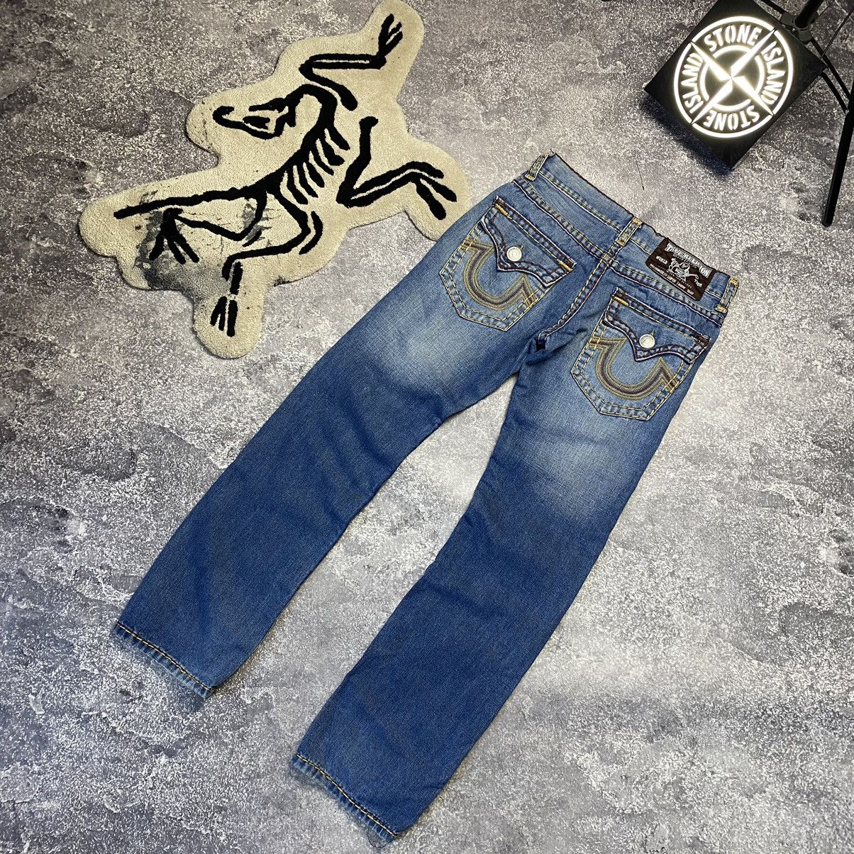 true religion ワイドデニム　young thug y2k Vintage True Religion Big Logo Denim y2k opium jeans - Jeans