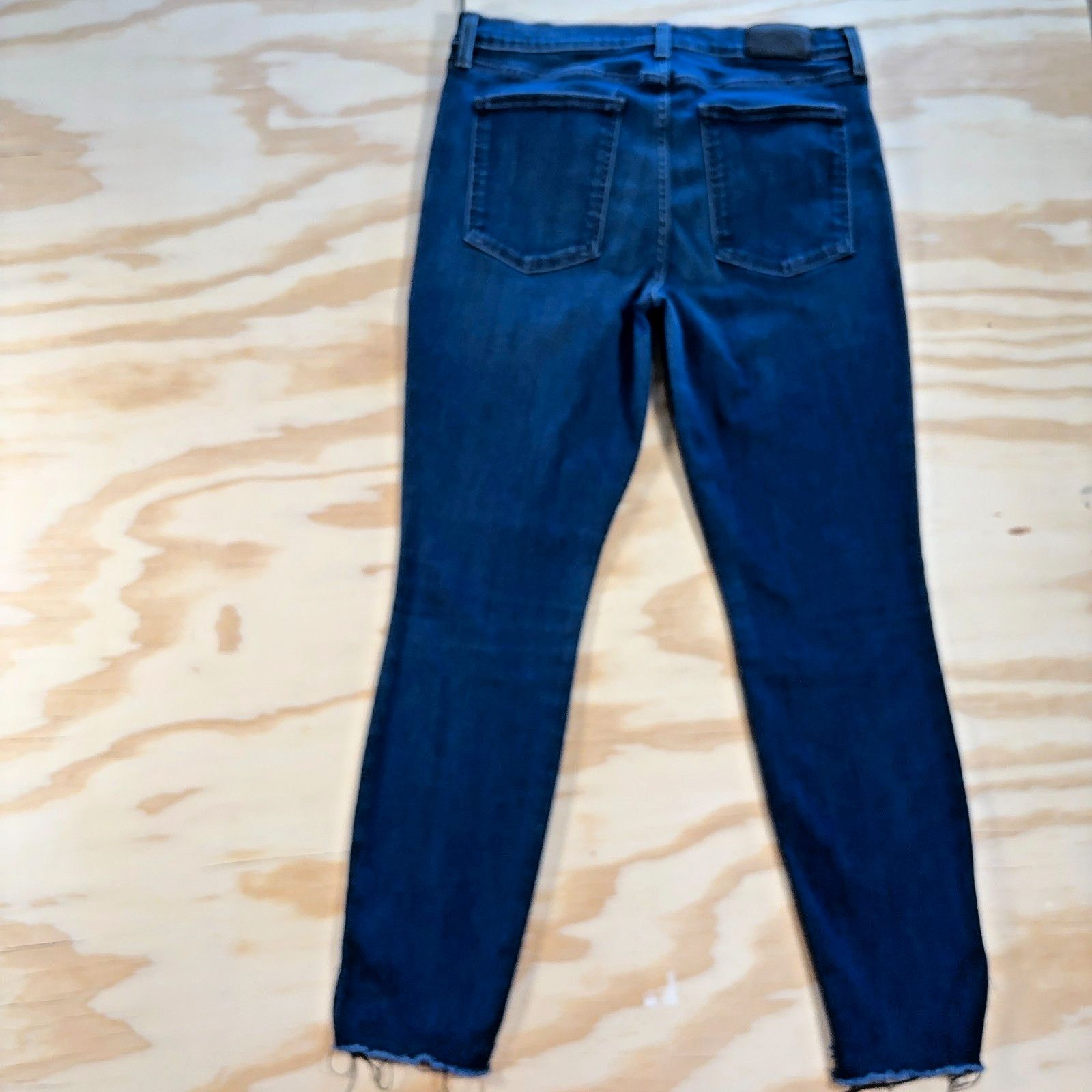 Pistola Pistola Jeans Size 30 Straight Leg Crop Womens Raw Hem Size 30" / US 8 / IT 44 - 7 Thumbnail