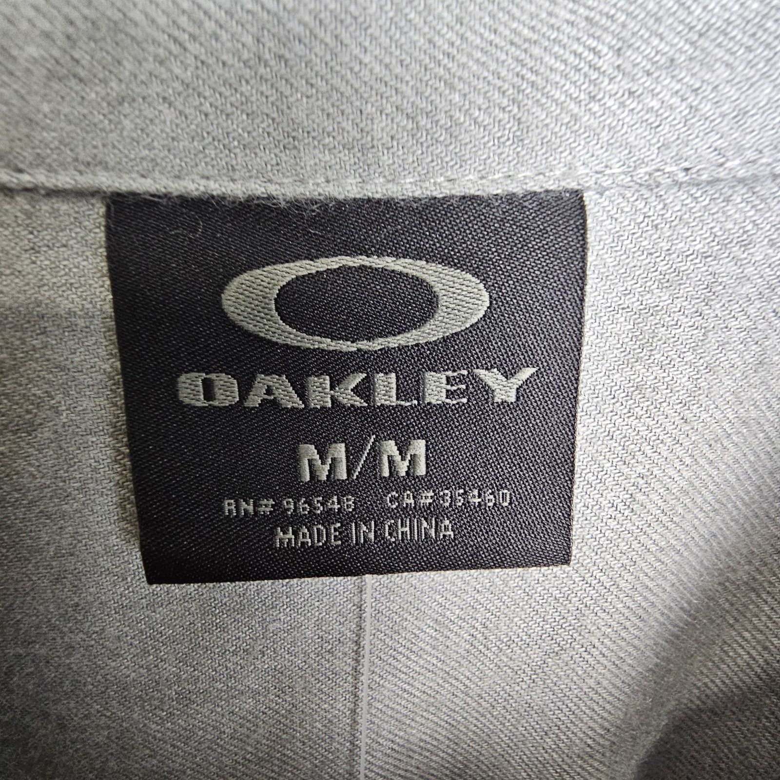 Oakley Oakley Mens Flannel Shirt M Skater Grunge Casual Minimalist Size US M / EU 48-50 / 2 - 6 Thumbnail