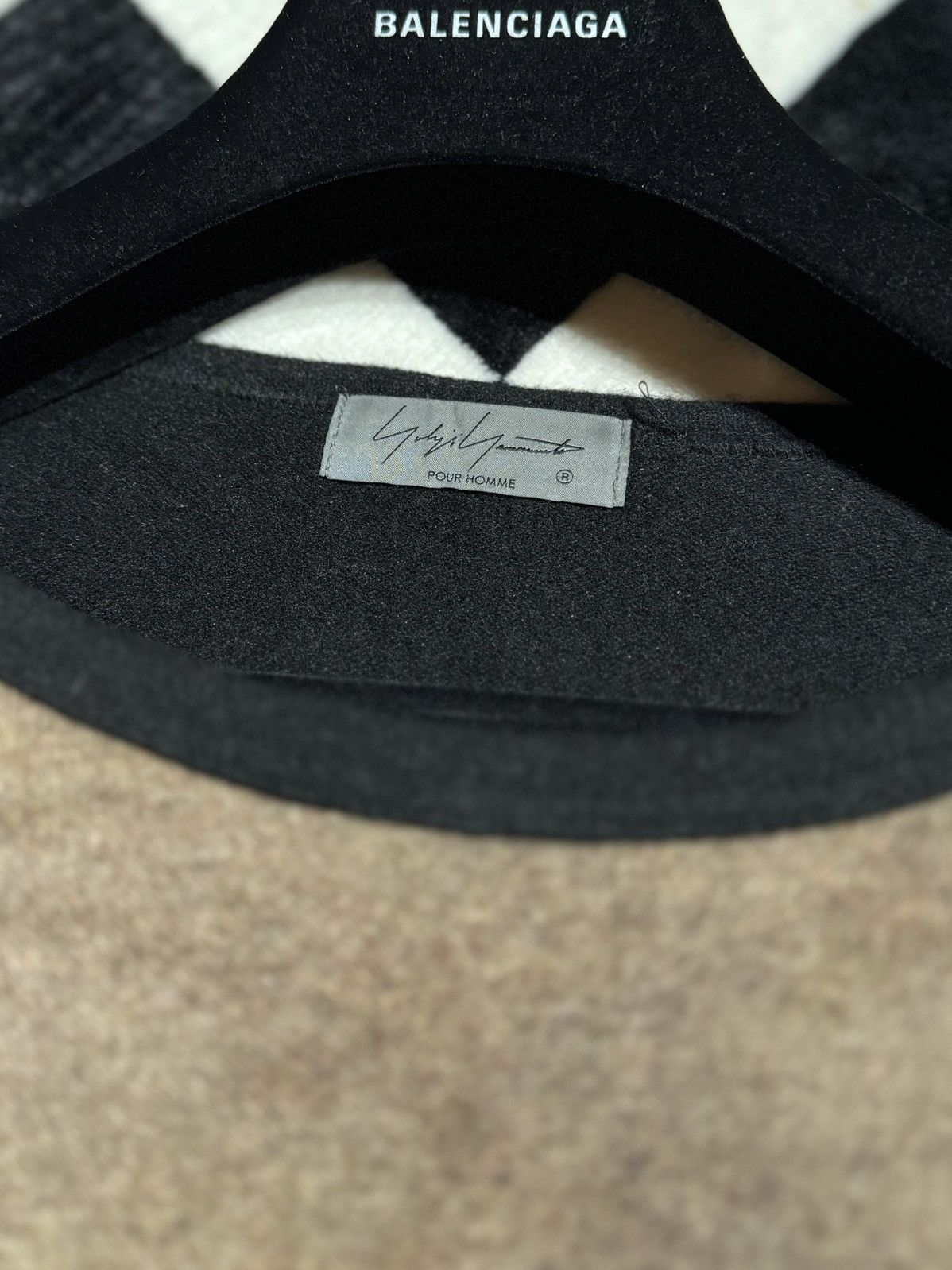 Yohji Yamamoto SS19 OVERSIZED POUR HOMME KNIT WOOL SWEATER CREWNECK YOHJI Size US L / EU 52-54 / 3 - 6 Thumbnail