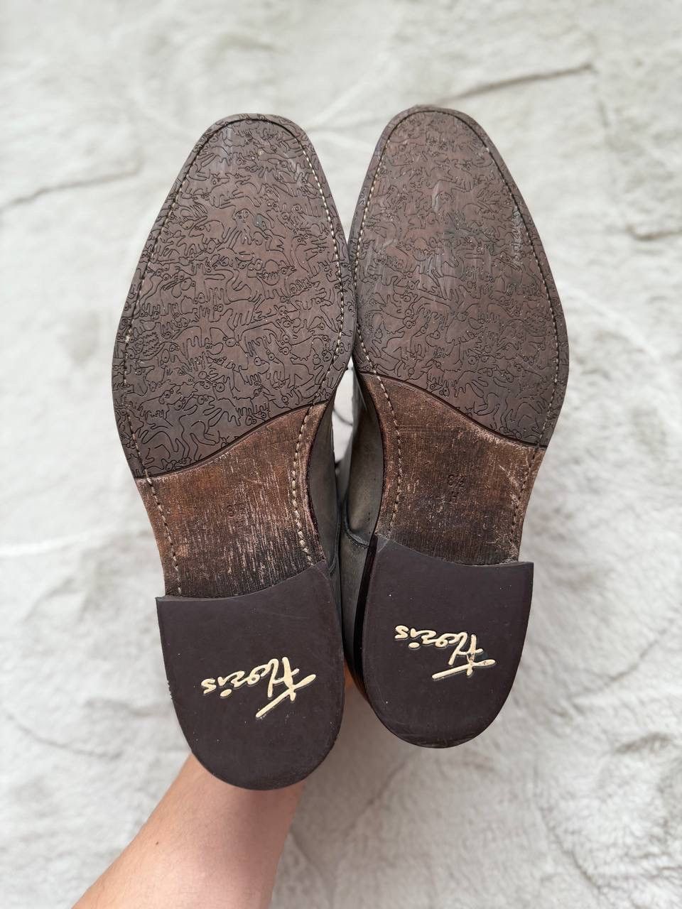Floris van Bommel Floris Van Bommel Vintage Avant Garde Faded Leather Shoes Size US 8 / EU 41 - 9 Thumbnail