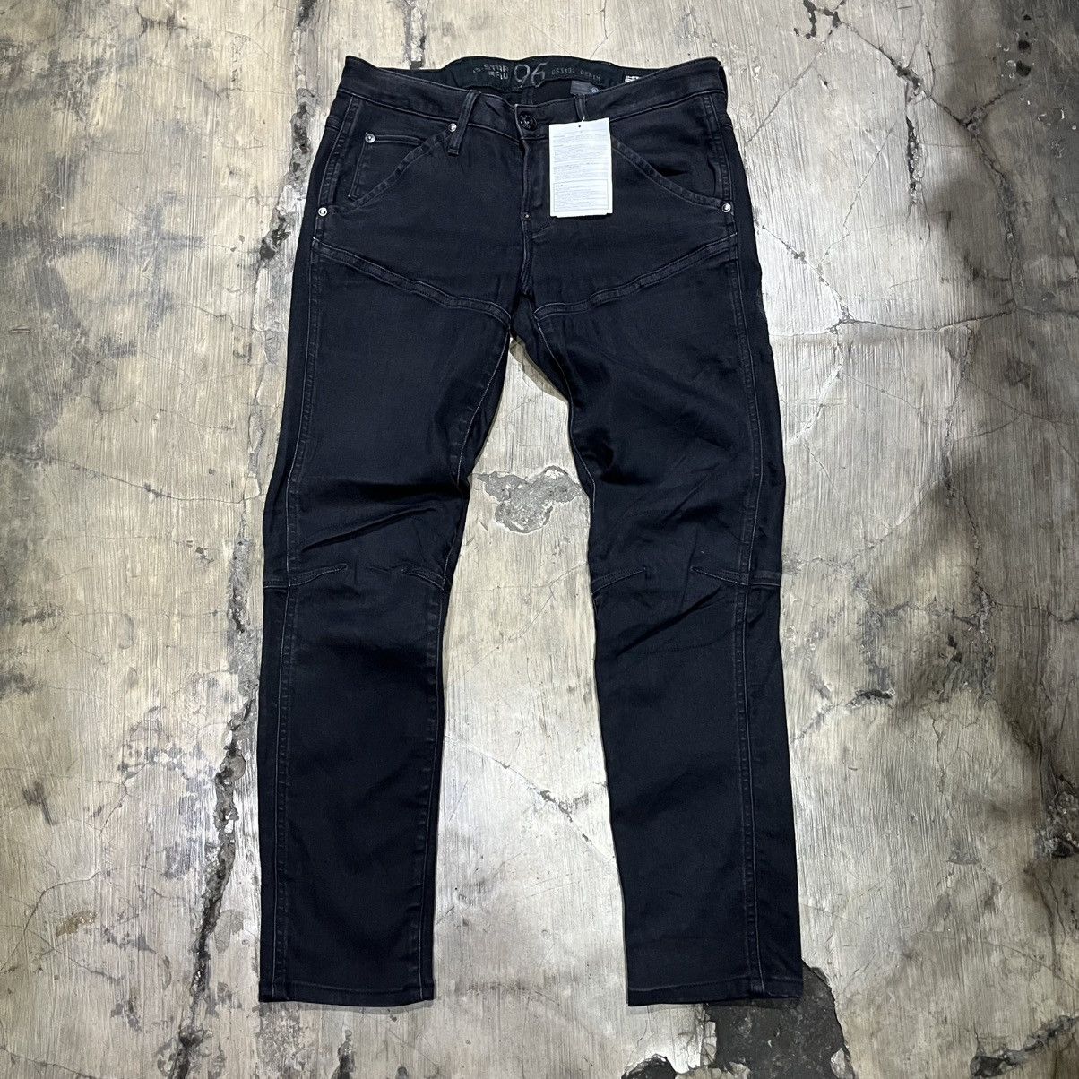 G-Star G-Star RAW GS3301 Black Denim – Rare Early 2000s Era Size US 30 / EU 46 - 1 Thumbnail