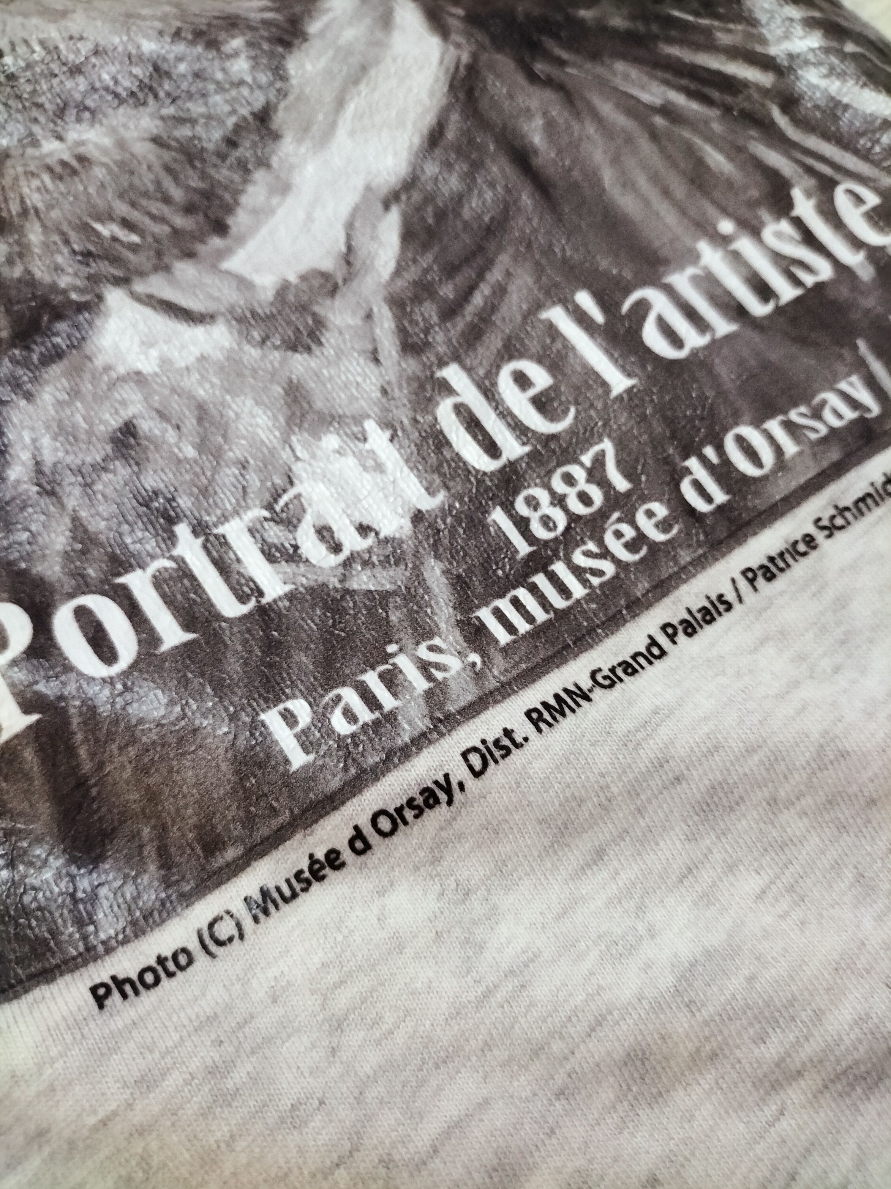 Vintage Vintage Vincent Van Gogh Potret Iron On Fashion arttees Size US M / EU 48-50 / 2 - 5 Thumbnail