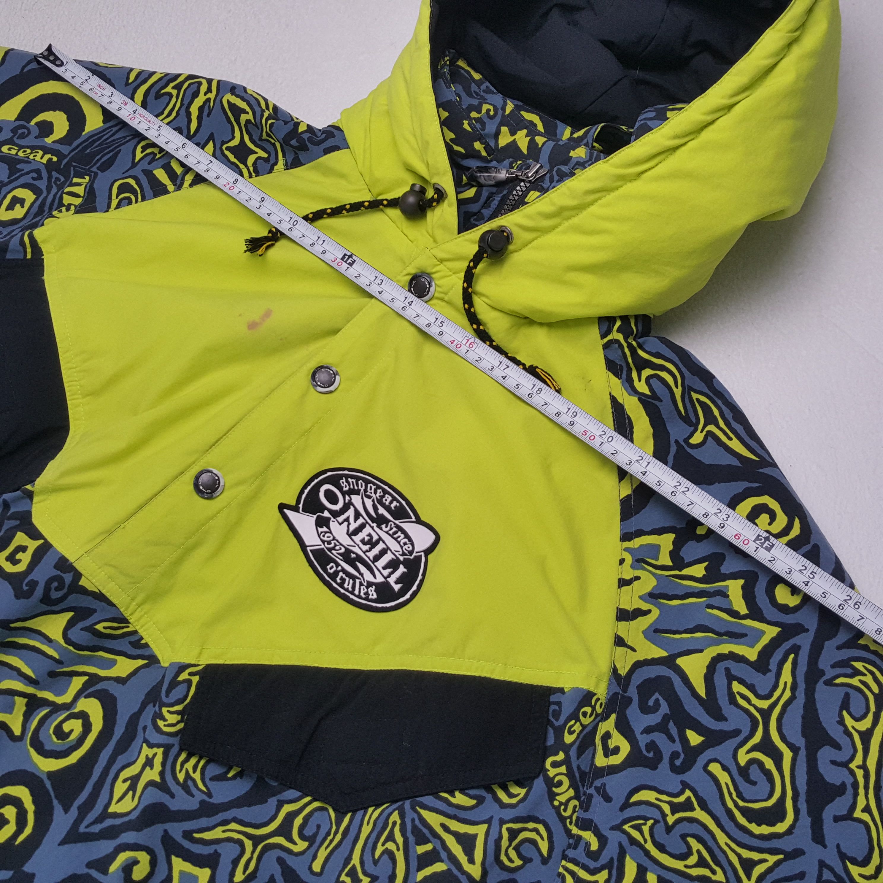 O'Neill × Vintage ONEILL Surfing Style Rare Full Print Windbreaker Jacket Size US XXL / EU 58 / 5 - 5 Thumbnail