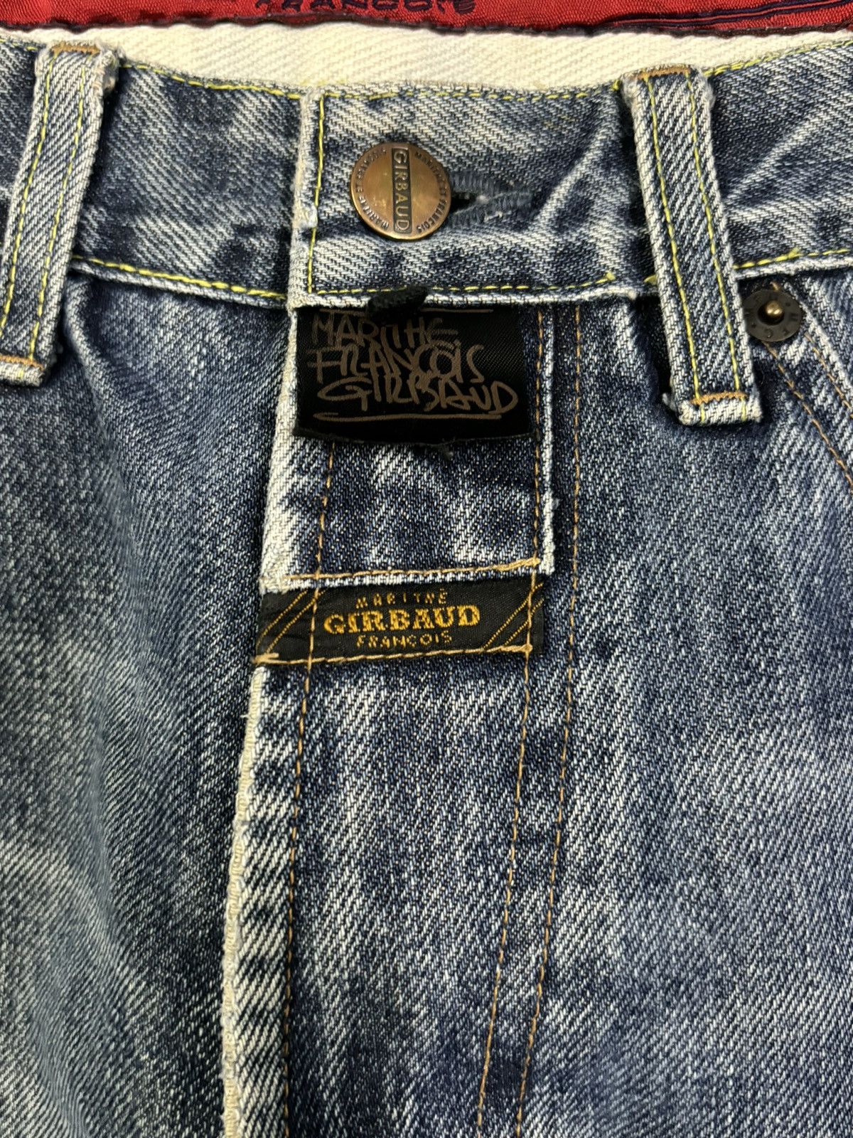 Marithe + Francois Girbaud Vintage 90s Marithe Francois Girbaud Baggy Distressed Jeans Size US 30 / EU 46 - 4 Thumbnail