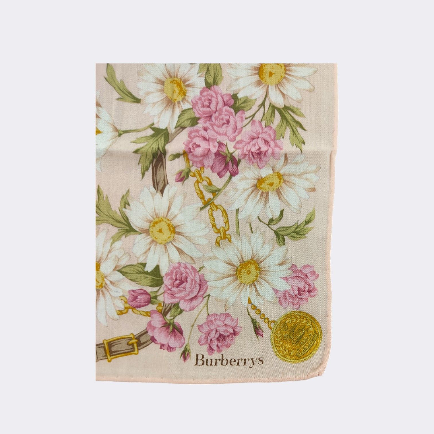 Burberry Vintage Burberry Handkerchief Neckerchief Bandana H183D Size ONE SIZE - 3 Thumbnail