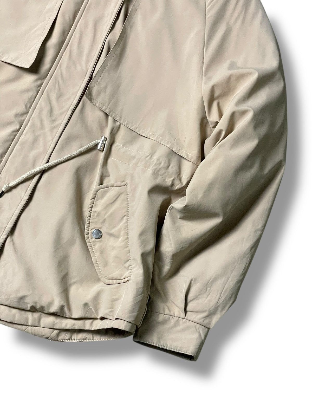 Japanese Brand × Other × Vintage SHETYLE Brand Winter Polyester Hooded Jacket (134) Size US S / EU 44-46 / 1 - 3 Thumbnail