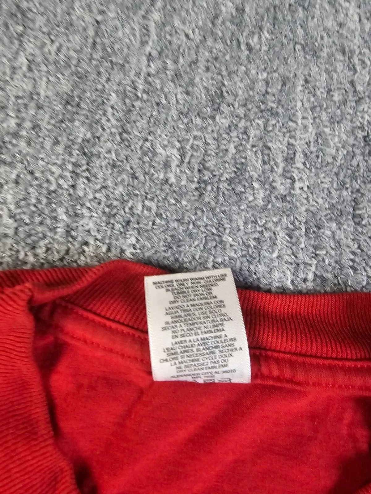 Jerzees Vintage Boston Red Sox Jerzees Heavyweight Tee Red MLB Men L Size US L / EU 52-54 / 3 - 6 Thumbnail