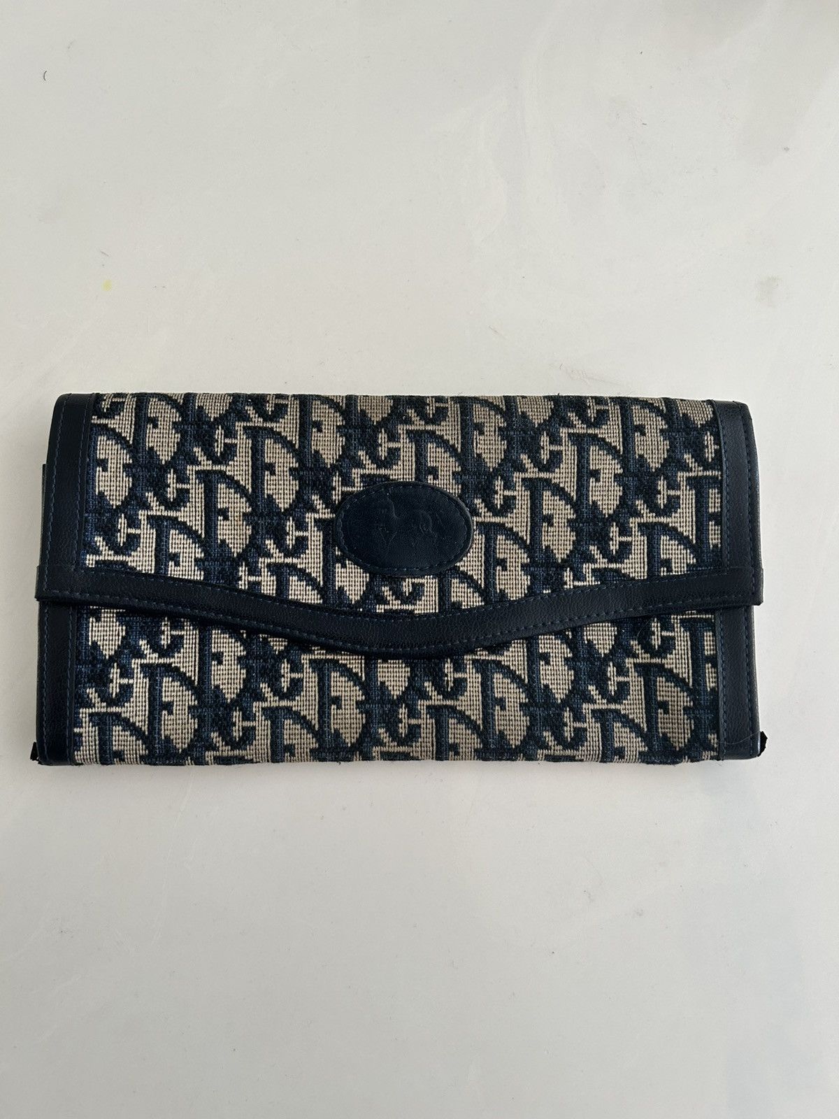 Dior Monogram Canvas Long Wallet Size ONE SIZE - 1 Thumbnail