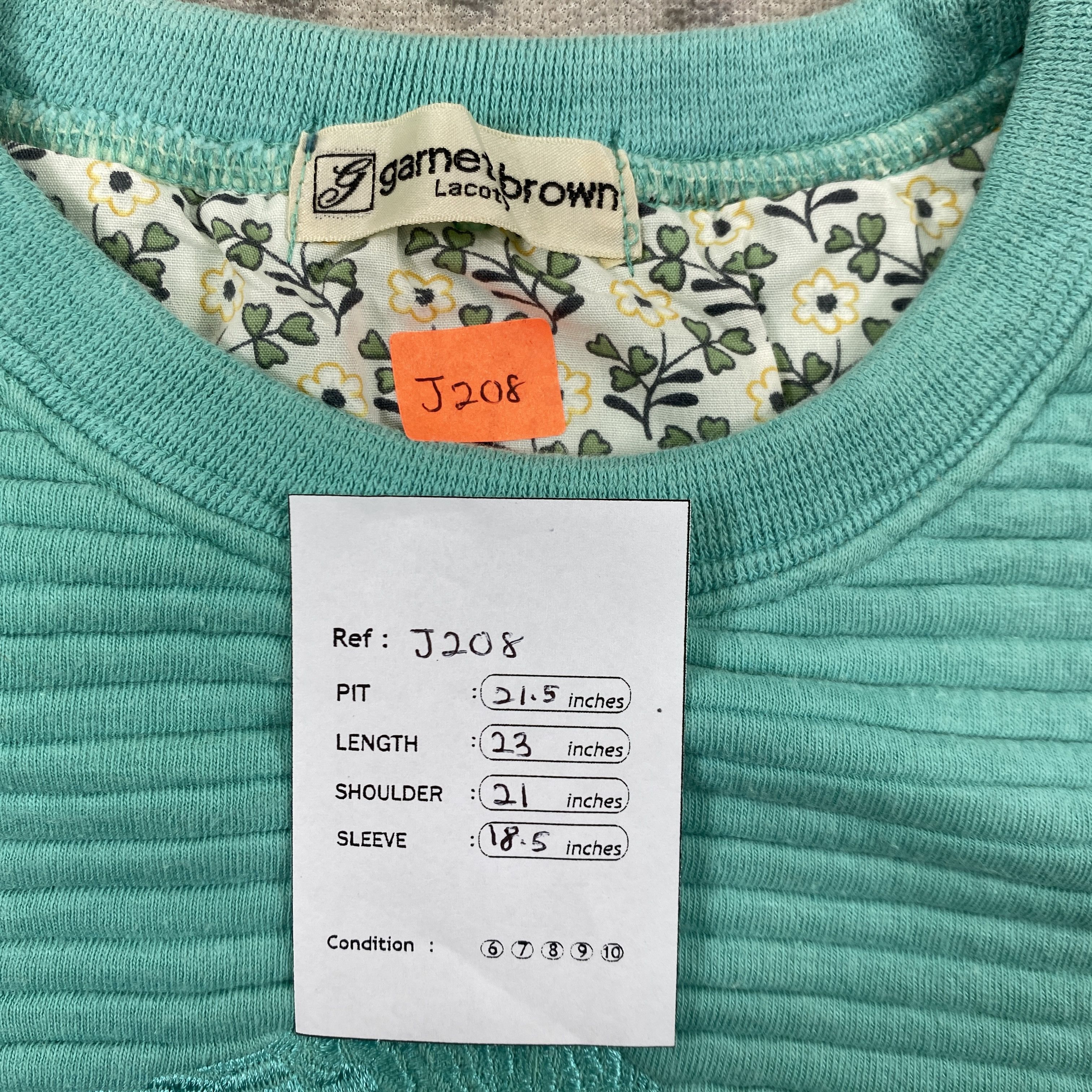Japanese Brand Vintage Garnet Brown Nature Land Sweatshirt - J208 Size US M / EU 48-50 / 2 - 4 Thumbnail