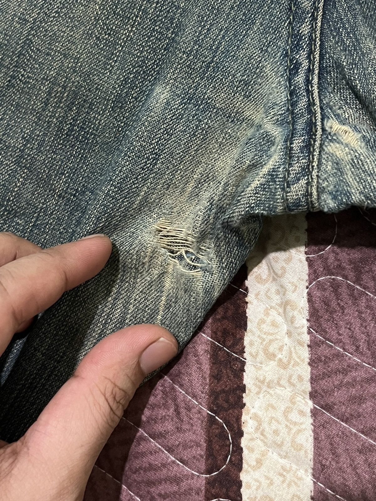 Polo Ralph Lauren Polo Jeans Ralph Lauren Mud Washed Straight Cut Jeans Size US 36 / EU 52 - 19 Thumbnail