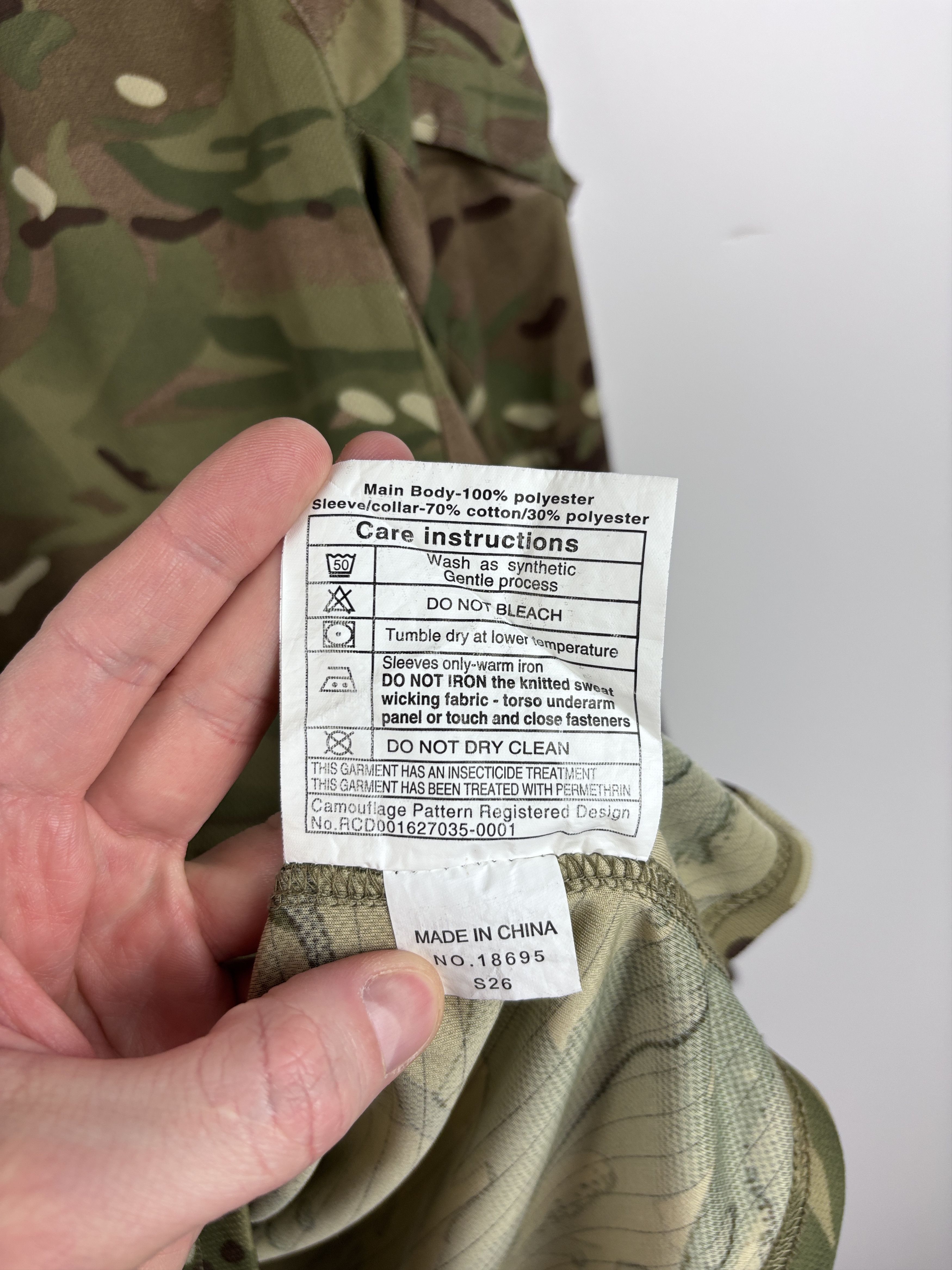 Other British Army MTP Camouflage UBAC Under Body Armour Shirt L Size US L / EU 52-54 / 3 - 11 Thumbnail