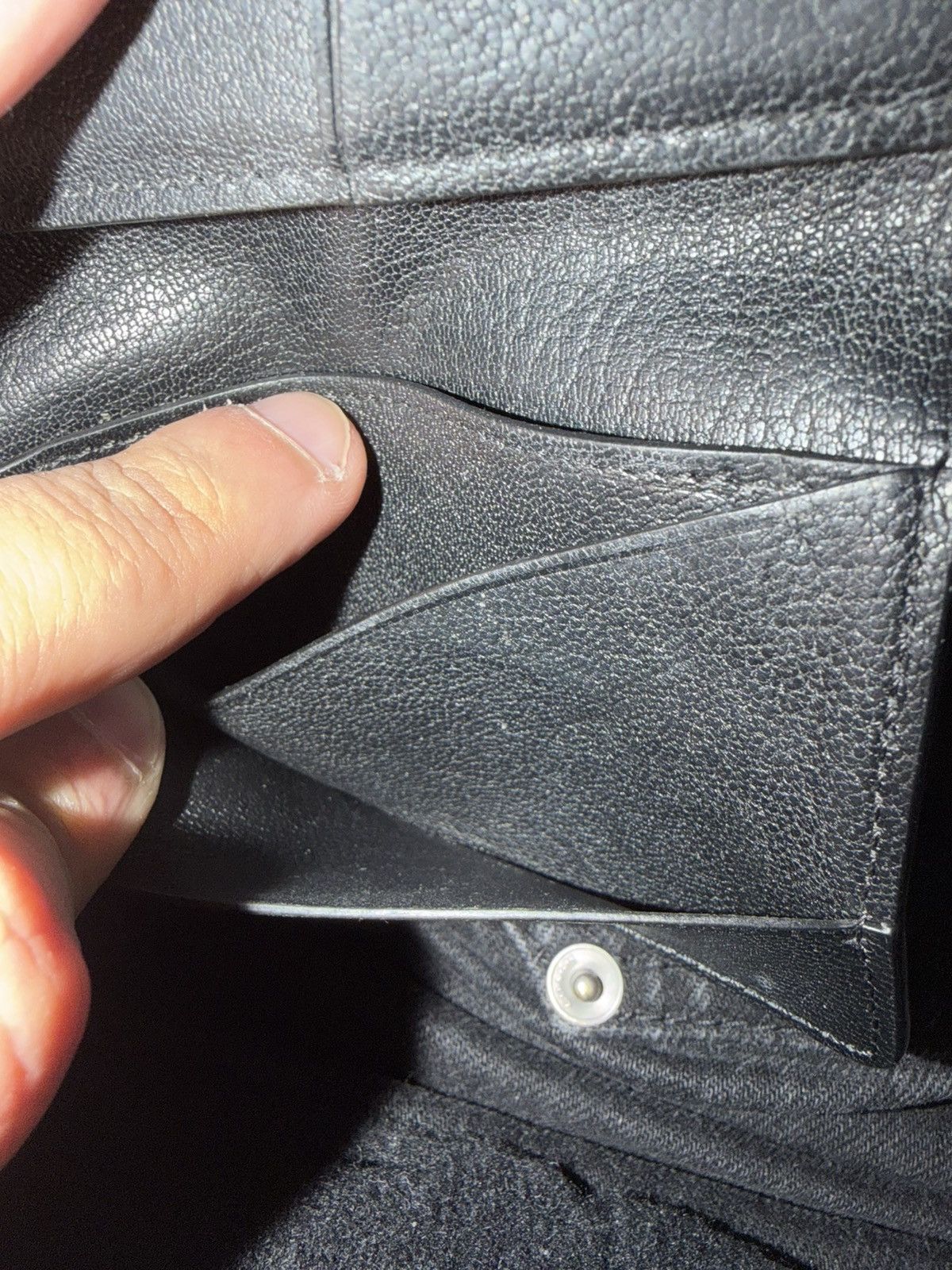 Louis Vuitton Ostrich Leather Louis Vuitton Pocket Organizer Size ONE SIZE - 13 Thumbnail
