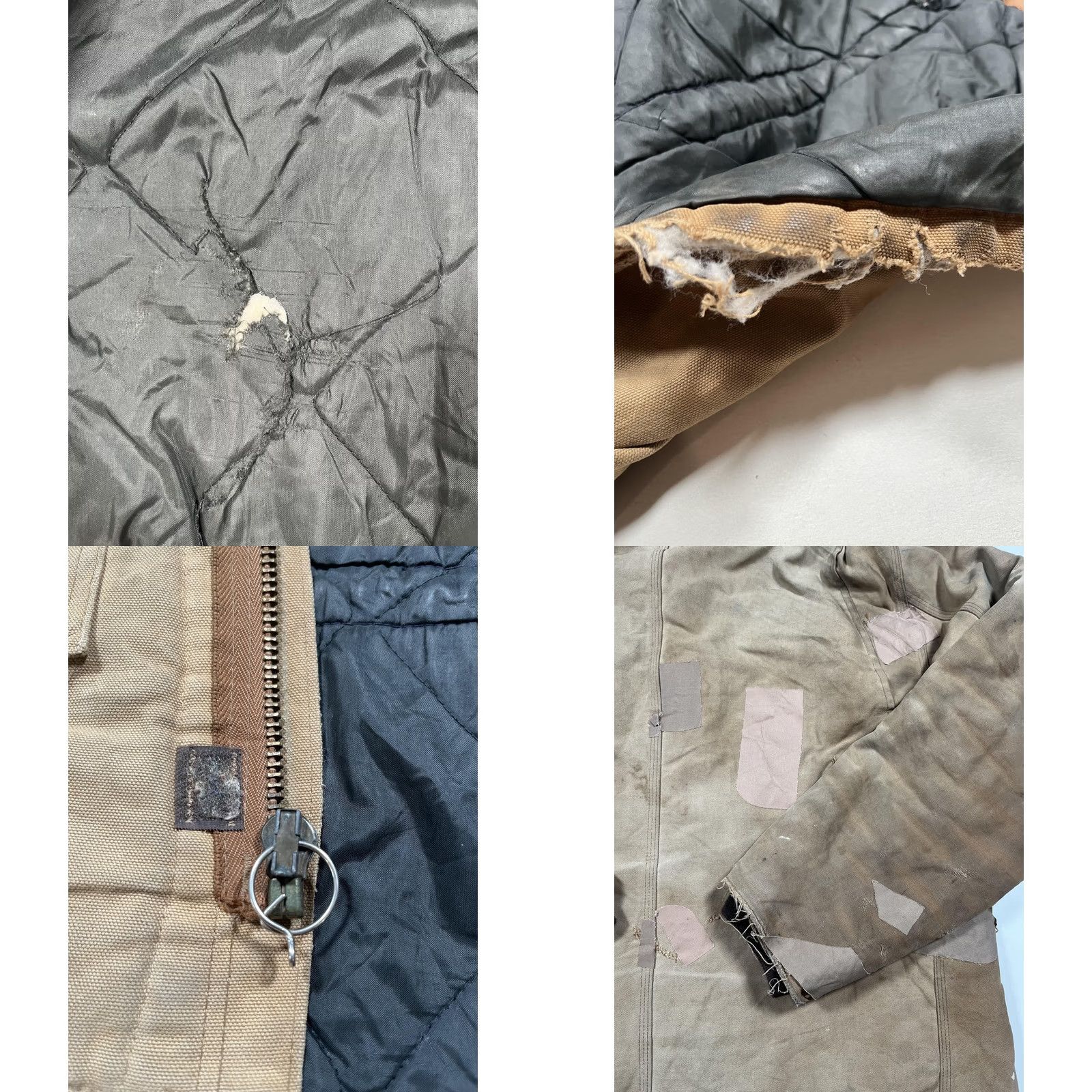 Carhartt VINTAGE Carhartt Coat Mens Brown Canvas Hooded Insulated Parka Workwear USA Read Size US XXL / EU 58 / 5 - 9 Thumbnail