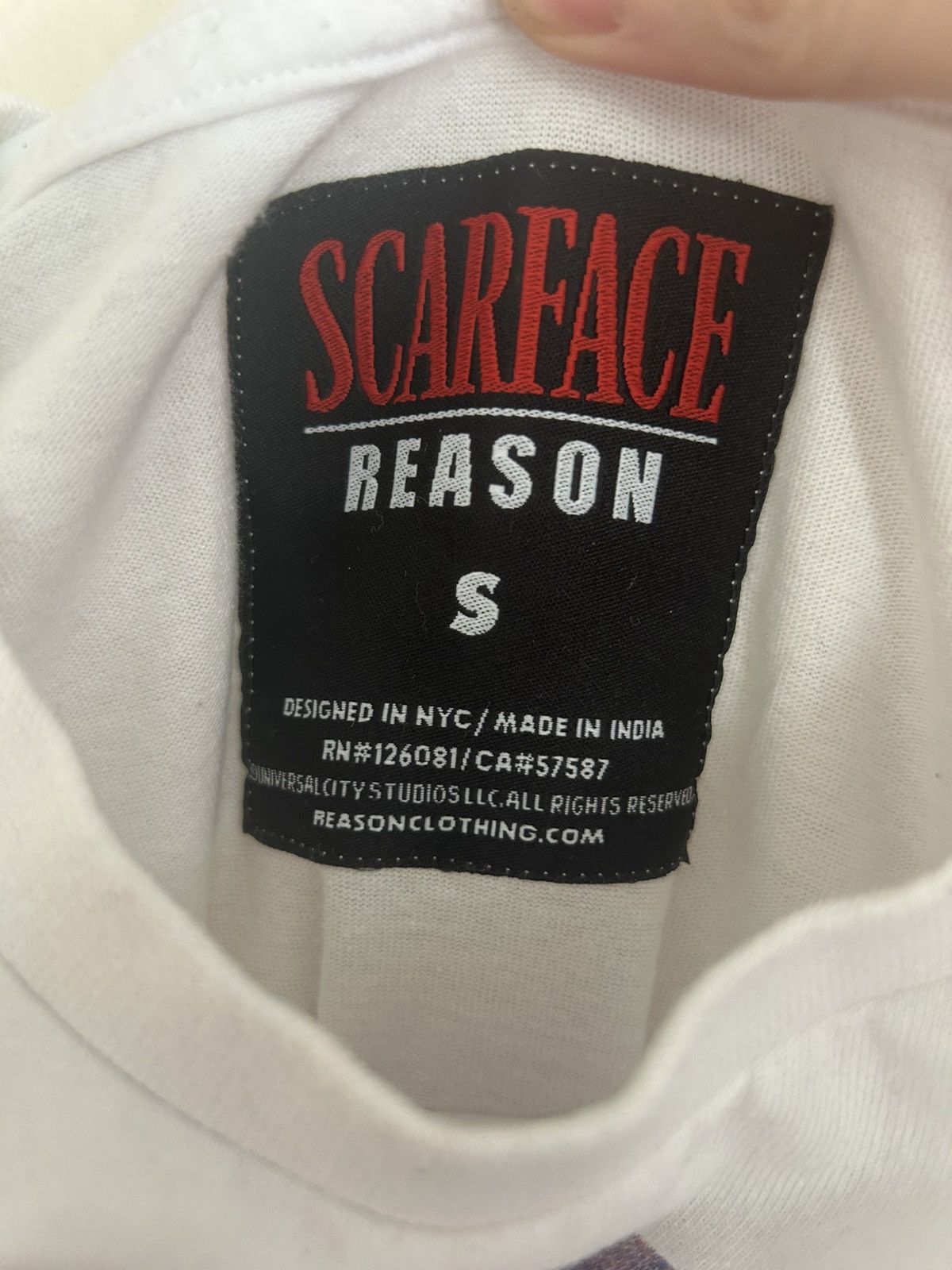 Reason Scarface x Reason Tony Montana Graphic T-shirt Size US S / EU 44-46 / 1 - 4 Thumbnail