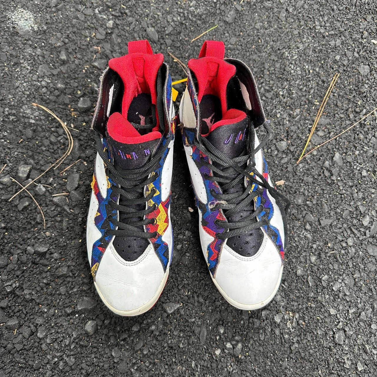 Jordan Brand Air Jordan Retro 7 Nothing But Net 304775-142 Size US 8.5 / EU 41-42 - 3 Thumbnail