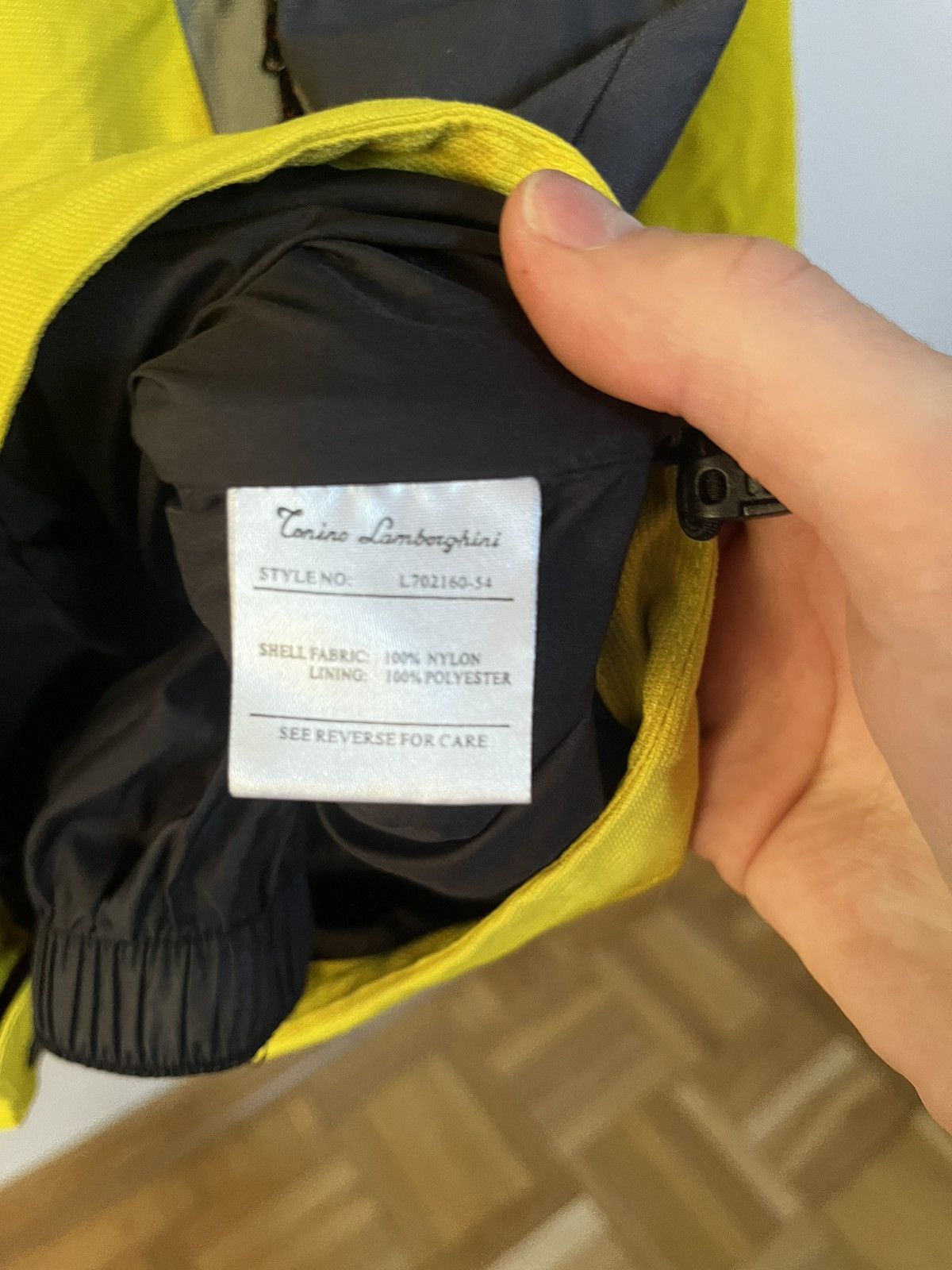 Designer × Tonino Lamborghini Yellow raincoat gorpcore tonino Lamborghini Size US M / EU 48-50 / 2 - 20 Thumbnail
