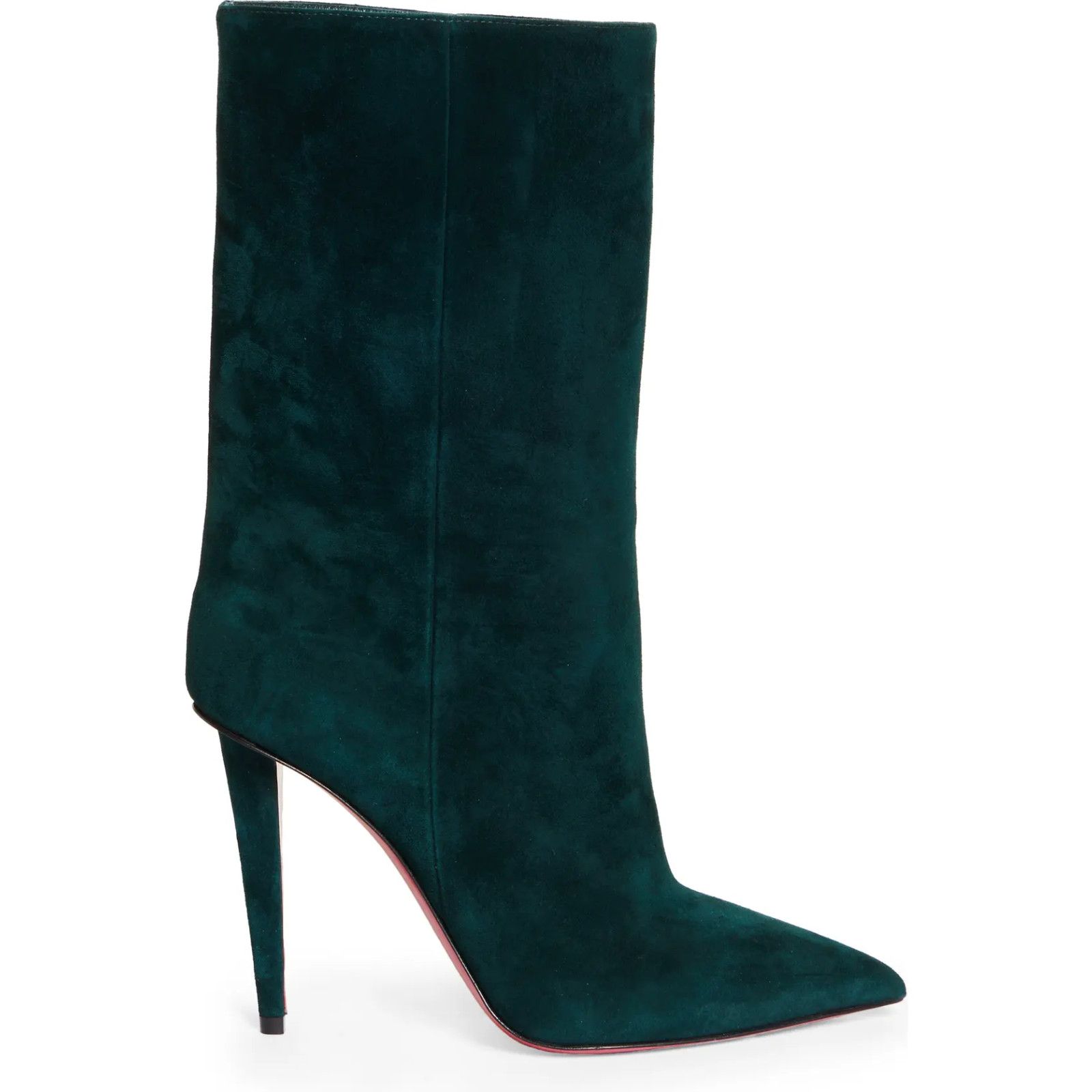 Christian Louboutin Christian Louboutin Astrilarge Booty 100 Vosges Green Suede Size US 9.5 / IT 39.5 - 1 Thumbnail