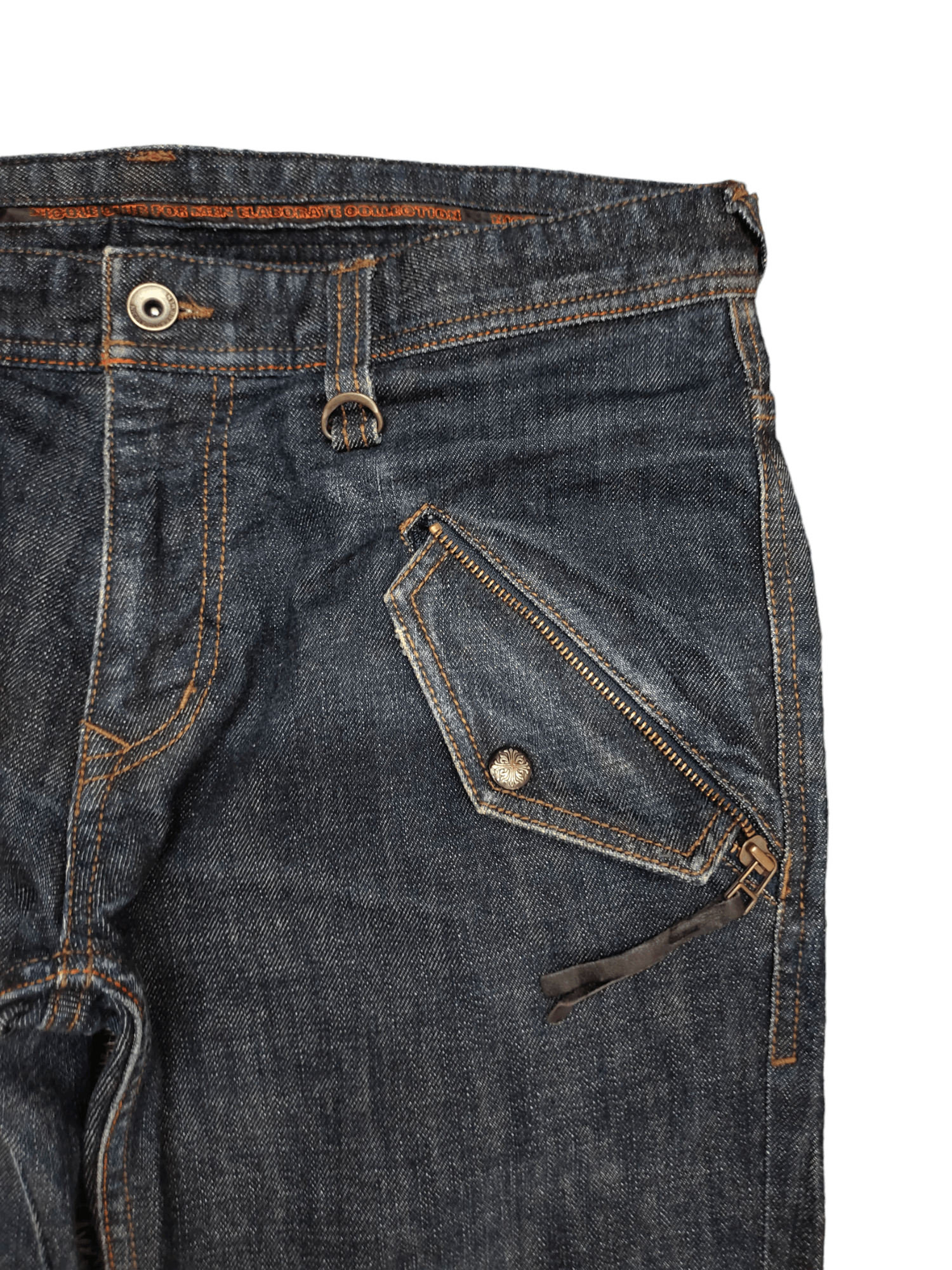 Tornado Mart Nicole Club for men Multi Pocket Denim Jeans Y2k Streetwear Size US 32 / EU 48 - 3 Thumbnail