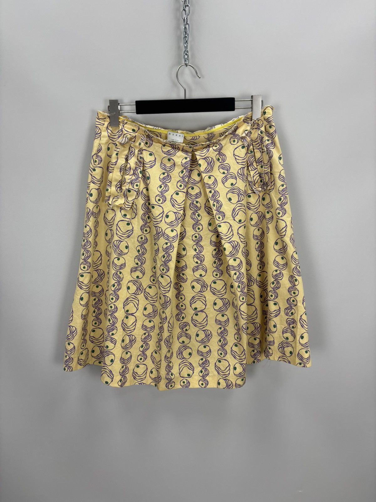 Marni Womens skirt Marni Size 46 Color Yellow Size 32" / US 10 / IT 46 - 1 Thumbnail