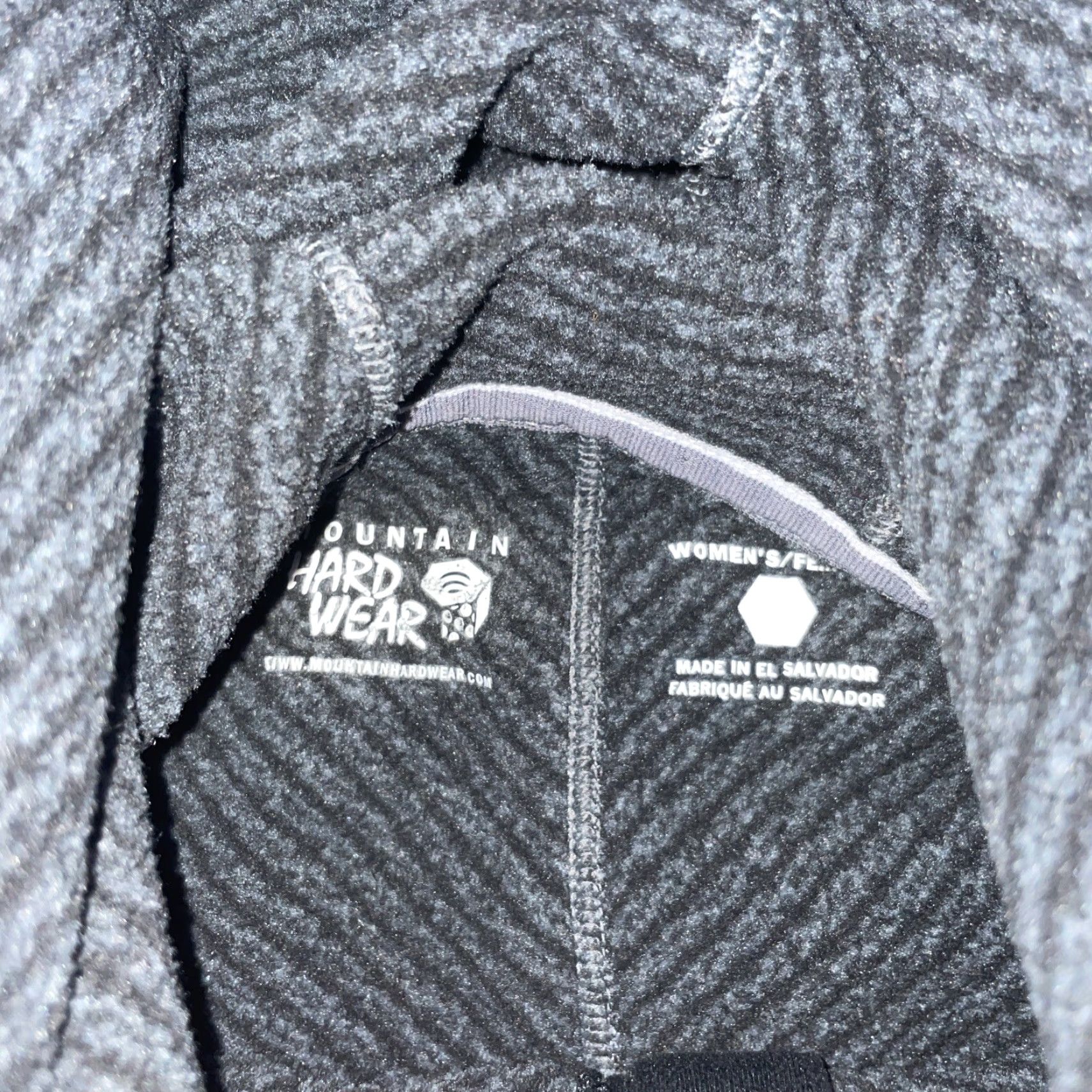 Mountain Hardwear Mountain Hardwear Hoodie Womens M Black Half Zip Full Zip Activewear Womens M Size M / US 6-8 / IT 42-44 - 3 Thumbnail