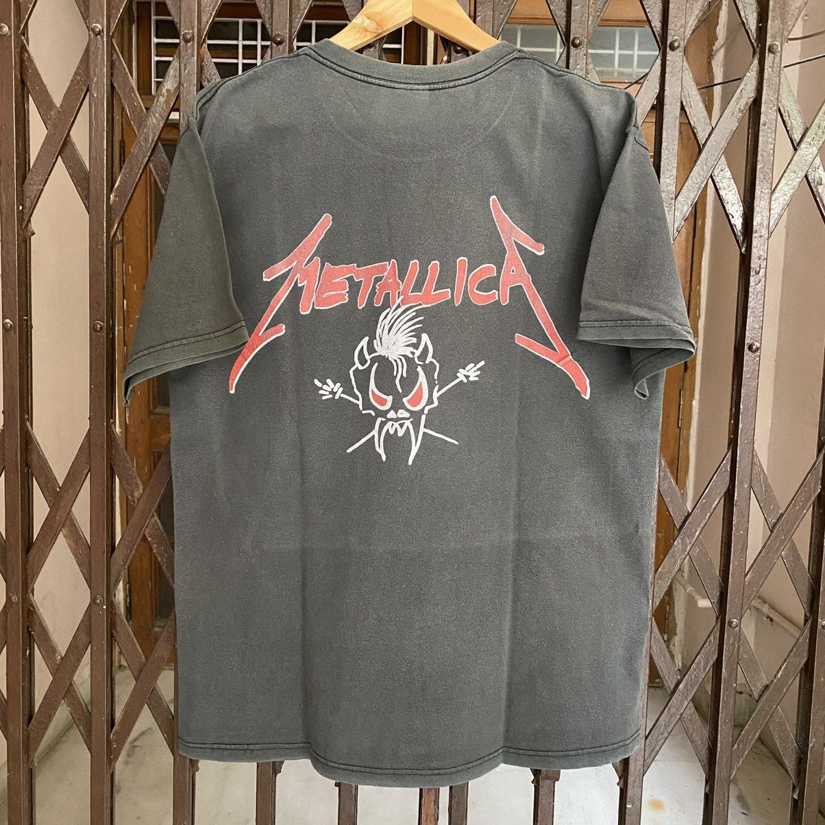 Band Tees Vintage Metallica And Just For All T shirt Size US L / EU 52-54 / 3 - 3 Thumbnail