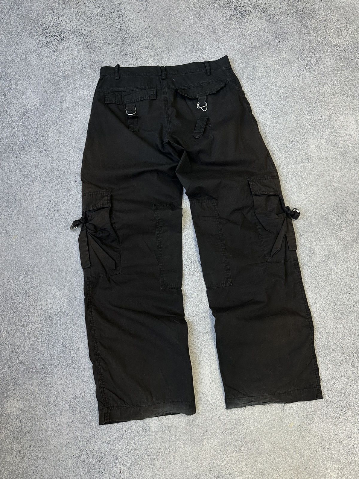 Japanese Brand × Vintage Vintage Rick Owens Style Archival Japanese Faded Pants Size US 32 / EU 48 - 16 Thumbnail