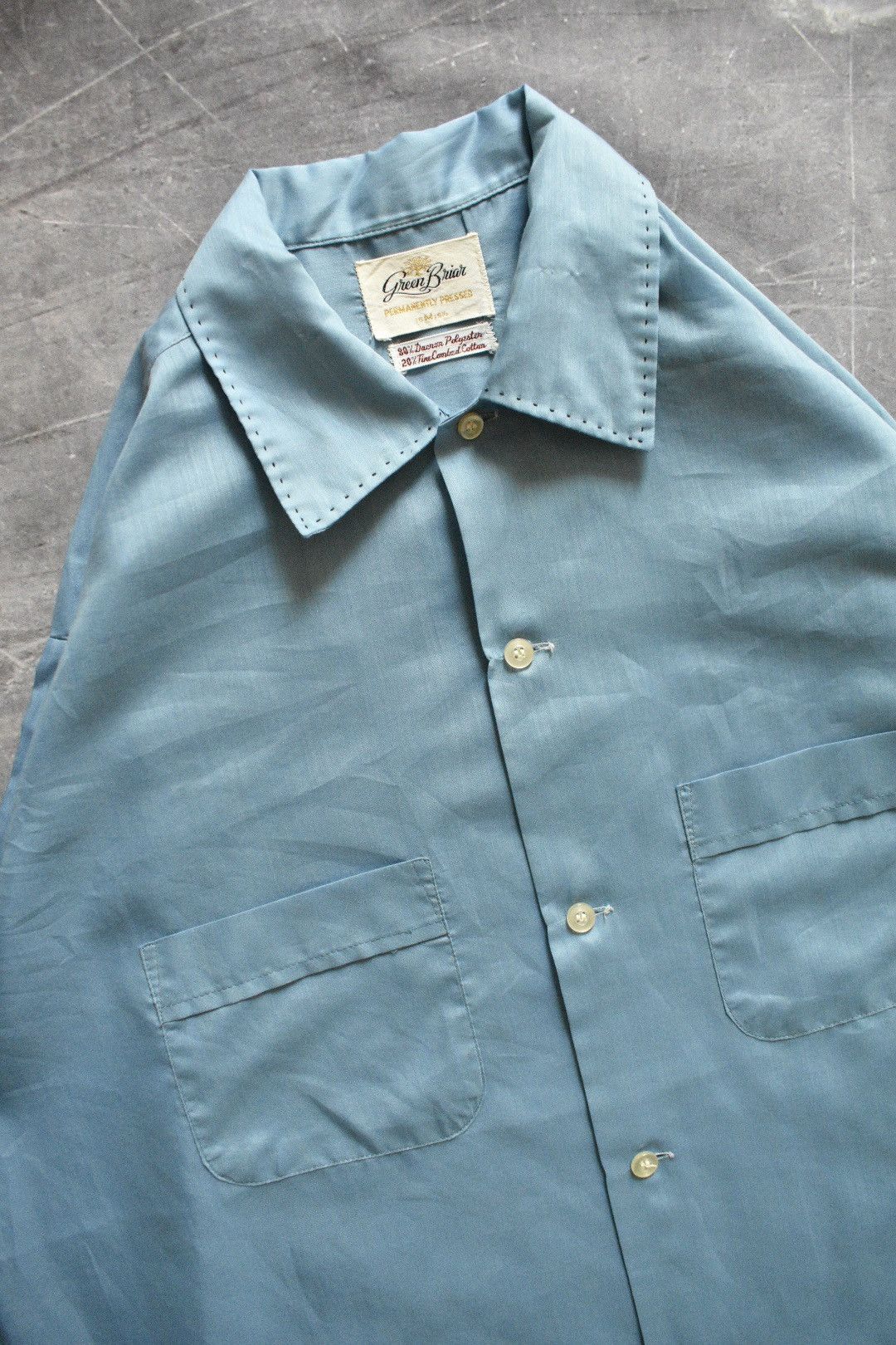 Vintage Vintage Green Briar Buttondown Shirt (M) Size US M / EU 48-50 / 2 - 2 Thumbnail